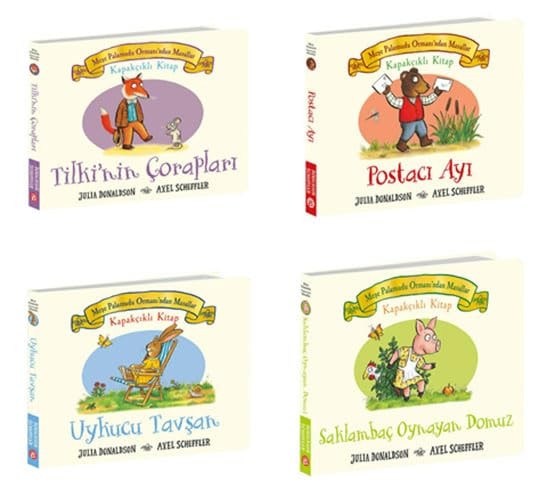 Mese Palamudu Ormani'ndan Hikayeler Set (4 Books Set)