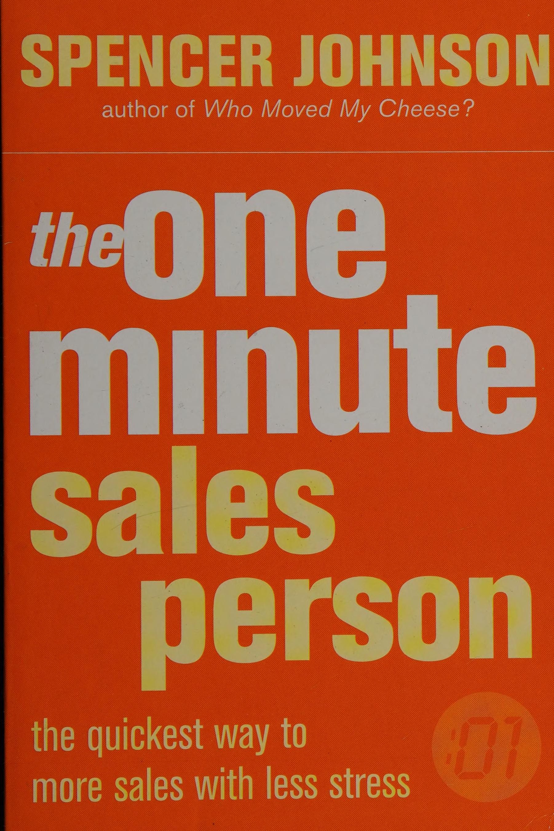 The One Minute Sales Person