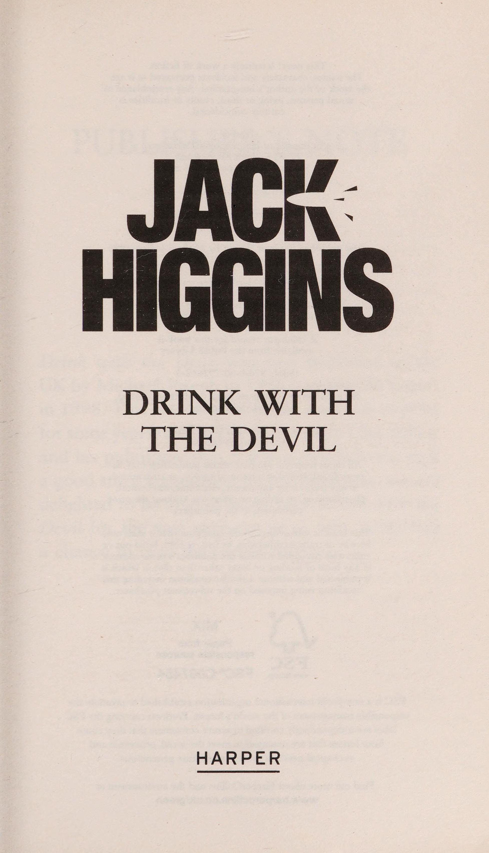 Drink with the Devil
