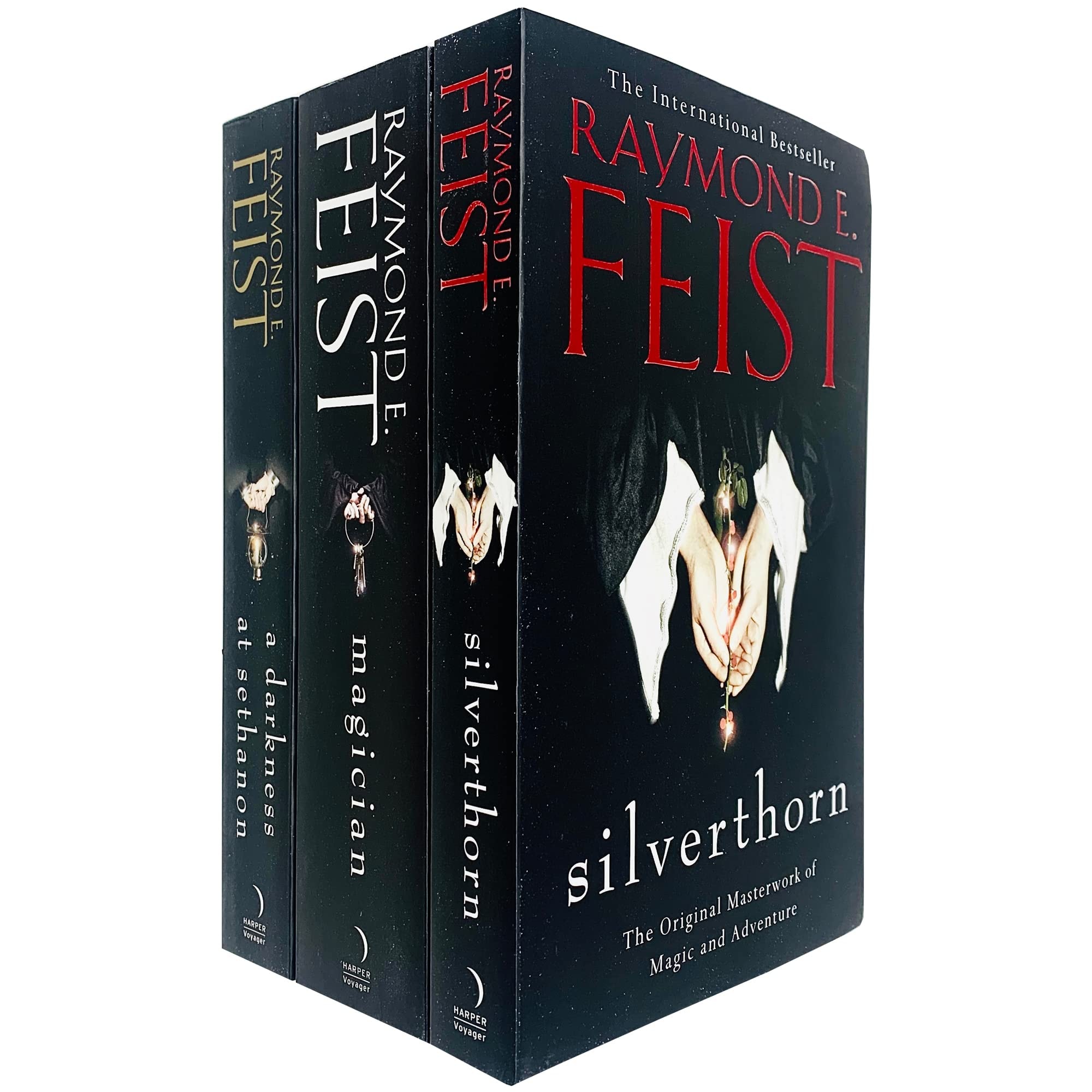 The Riftwar Saga Series 3 Books Collection Set By Raymond E. Feist (A Darkness at Sethanon, Magician & Silverthorn)