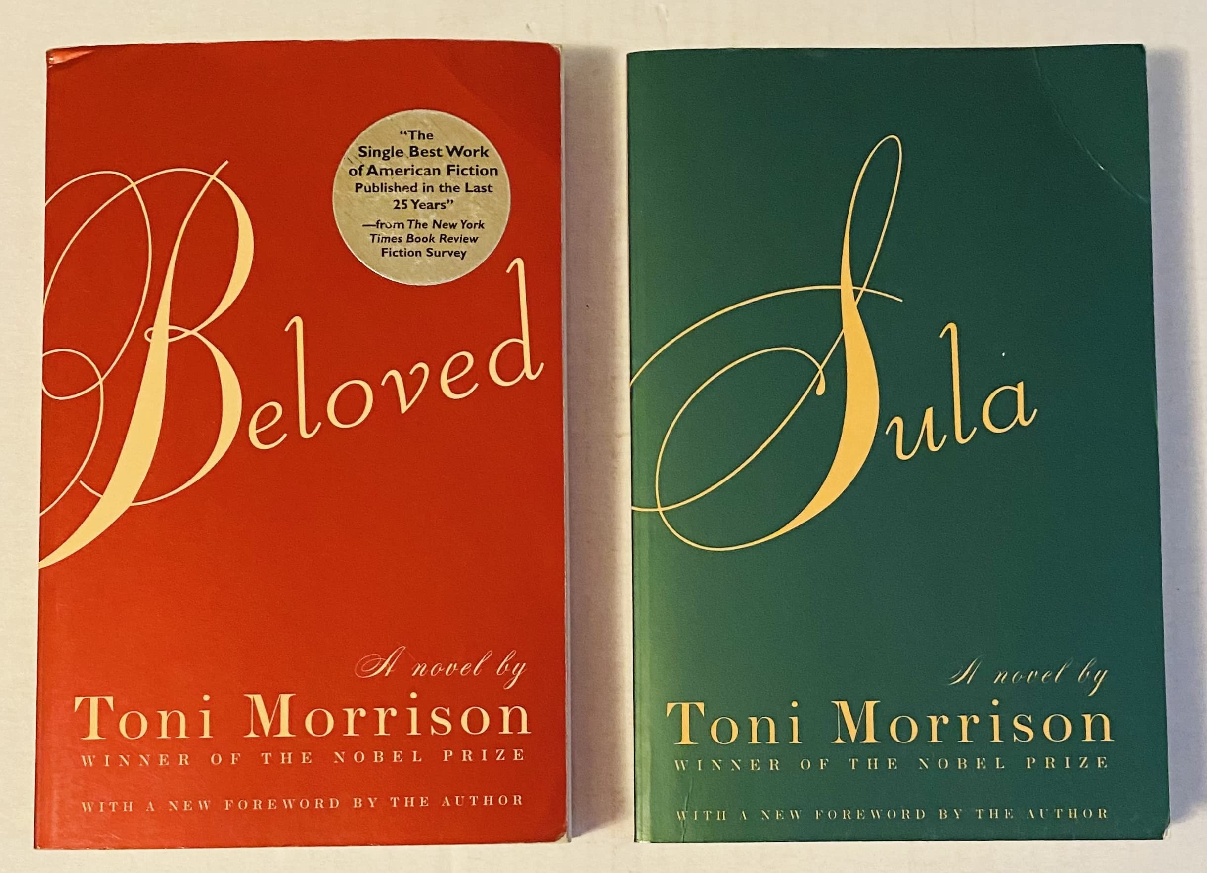 2 Toni Morrison Books! 1) Beloved 2) Sula