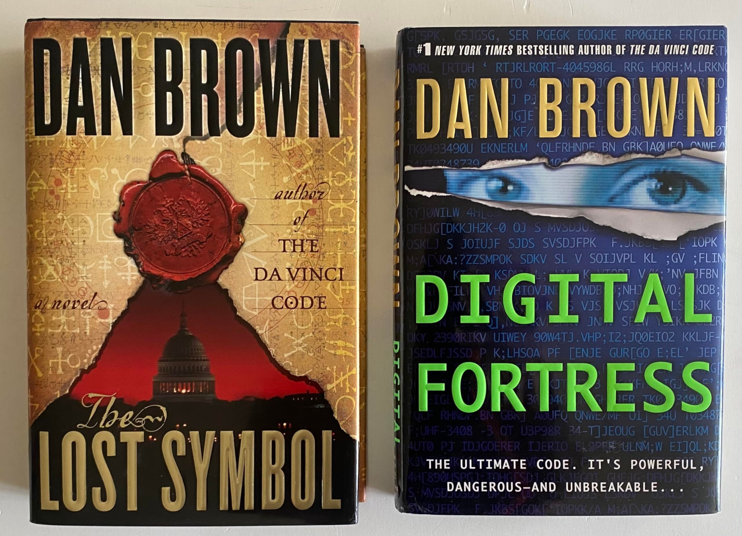 2 Dan Brown Books! 1) The Lost Symbol 2) Digital Fortress