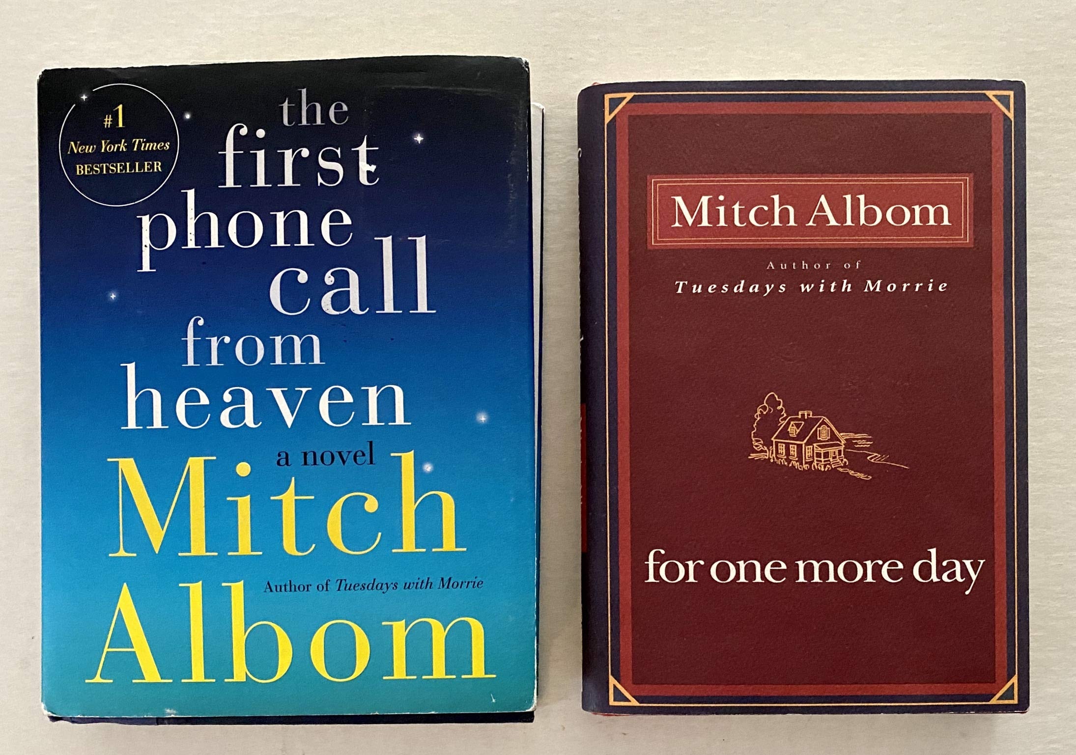 2 Books! 1) The First Phone Call From Heaven 2) For One More Day