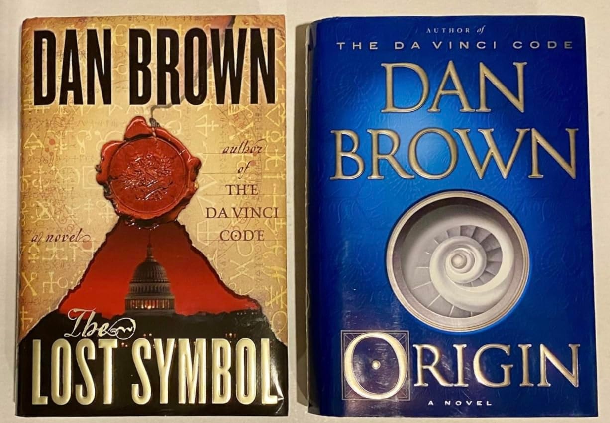 2 Dan Brown Books! 1) Lost Symbol 2) Origin
