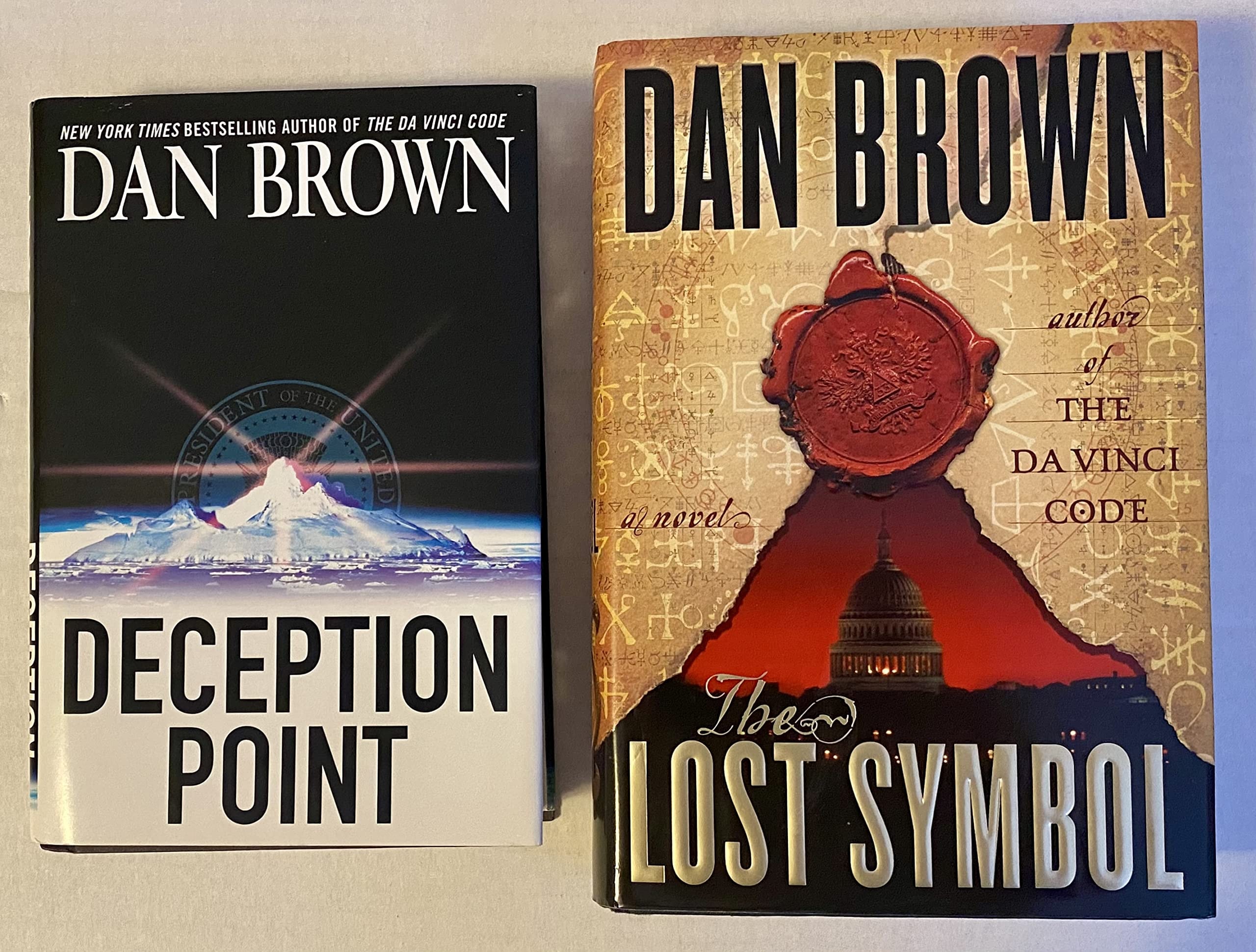 2 Dan Brown Books! 1) Deception Point 2) The Lost Symbol