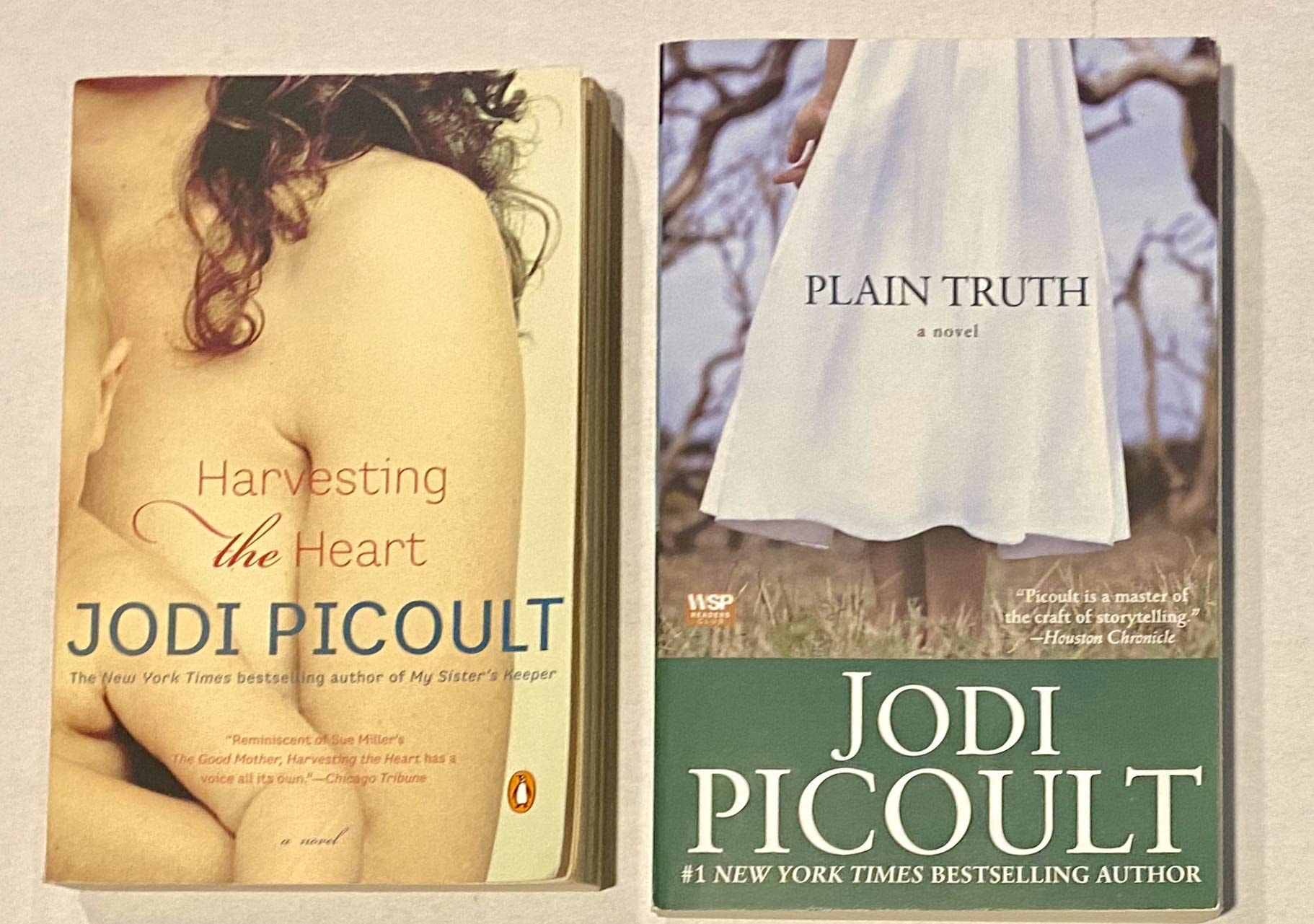 2 Books! 1) Harvesting the Heart 2) Plain Truth