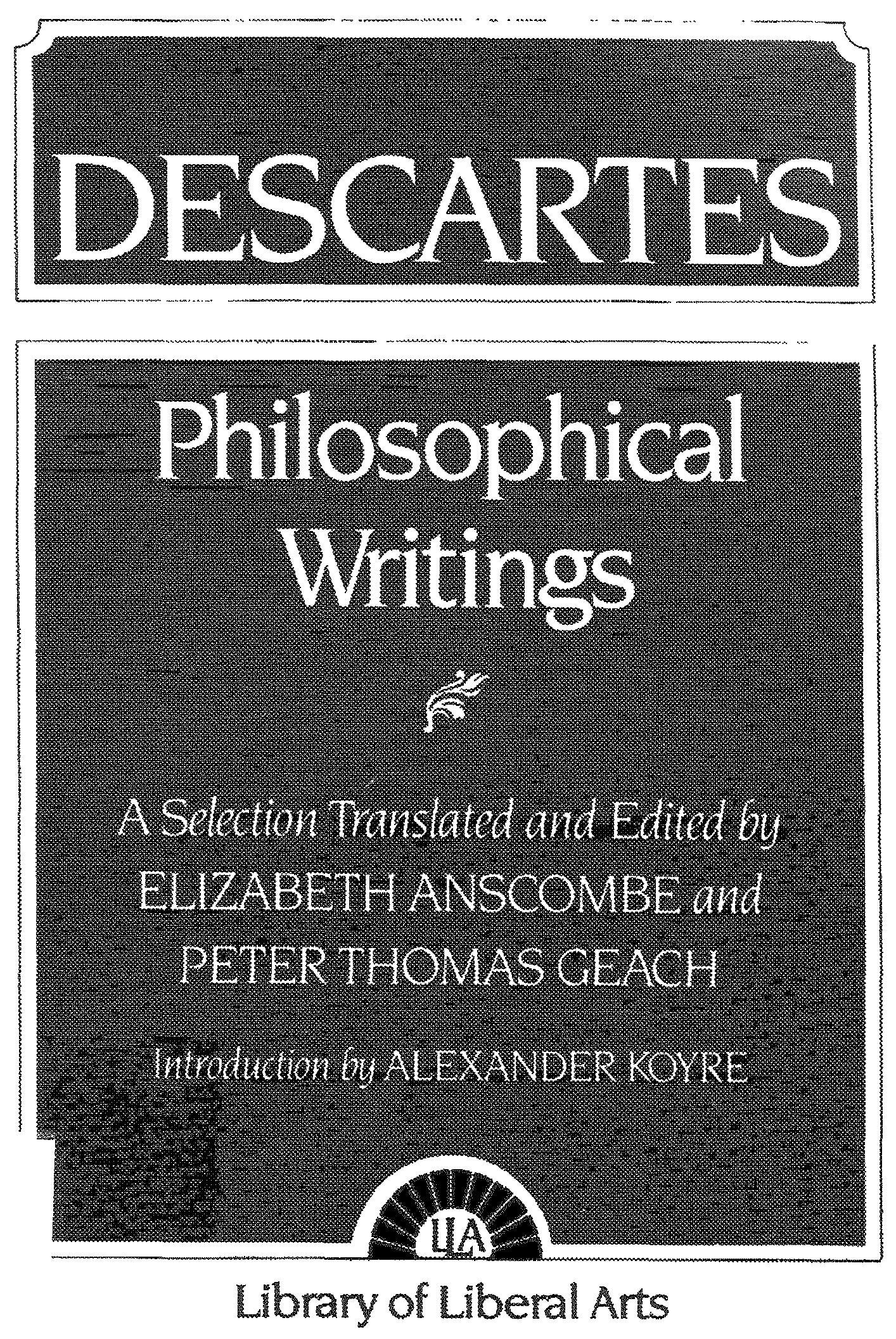 Philosophical Writings