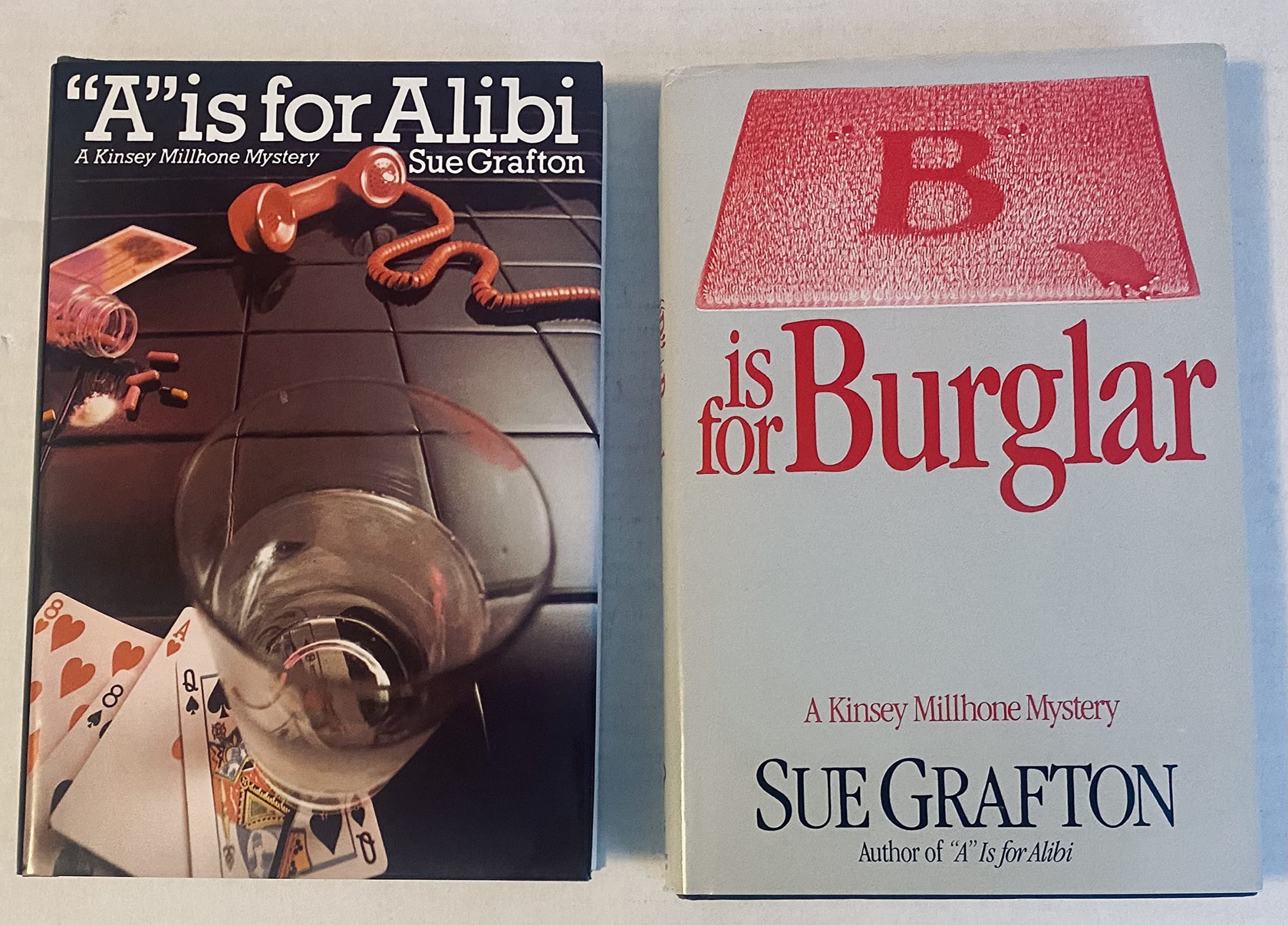 2 Books! 1) "A" is for Alibi 2) "B" is for Burglar