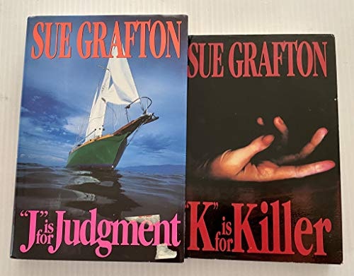 2 Books! 1) "J" is for Judgment 2) "K" is for Killer
