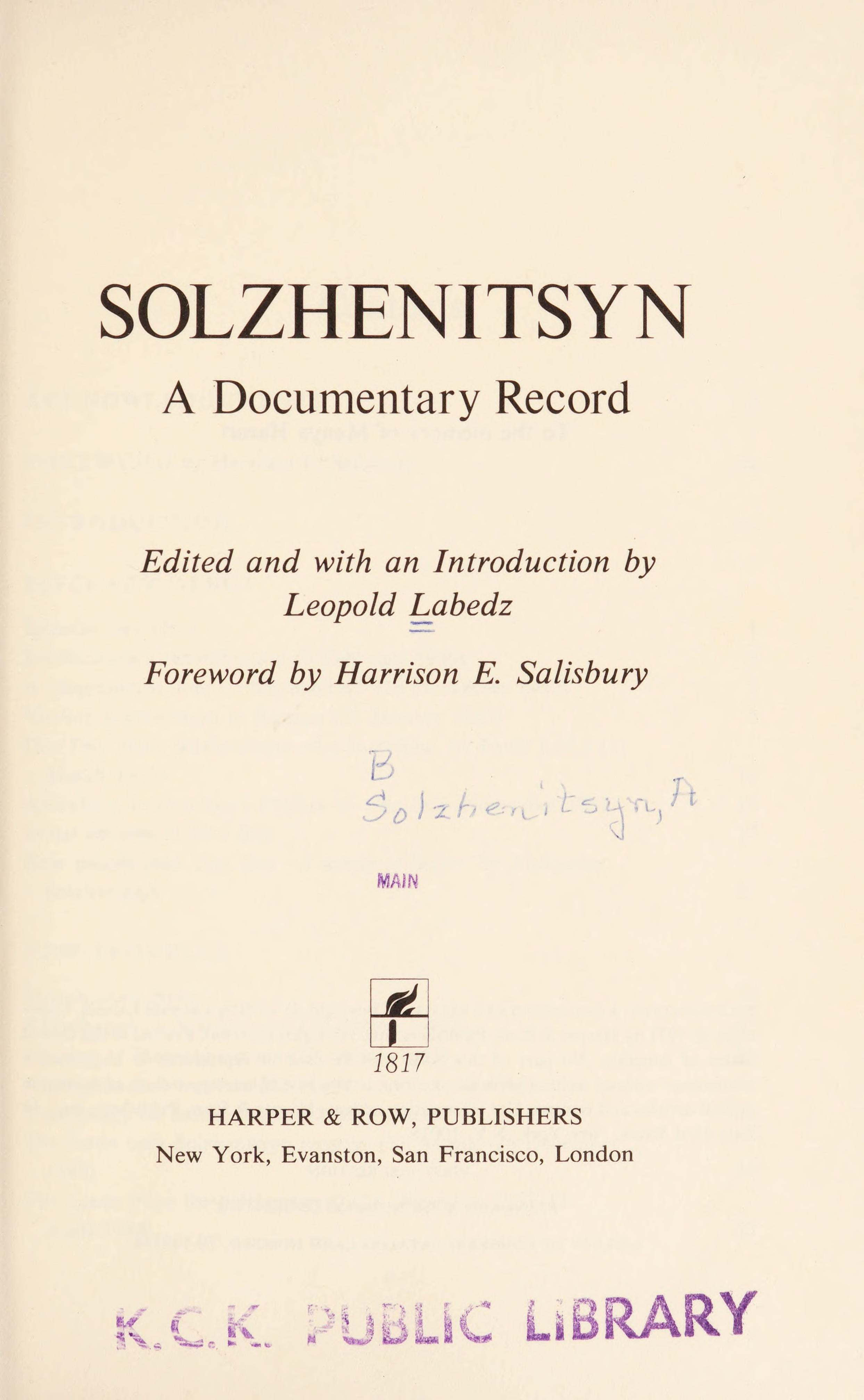 Solschenizyn