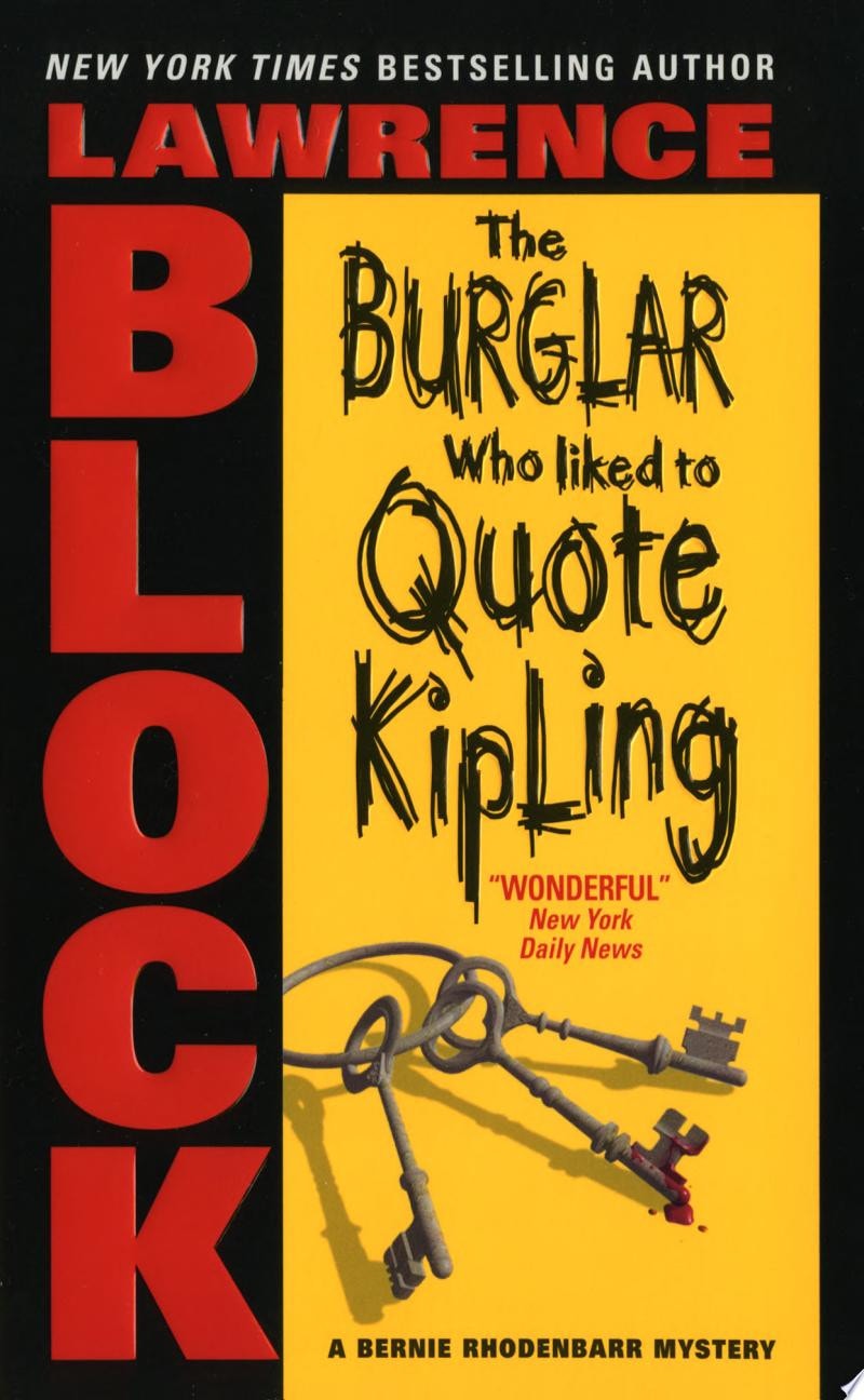 The Burglar Who Liked to Quote Kipling