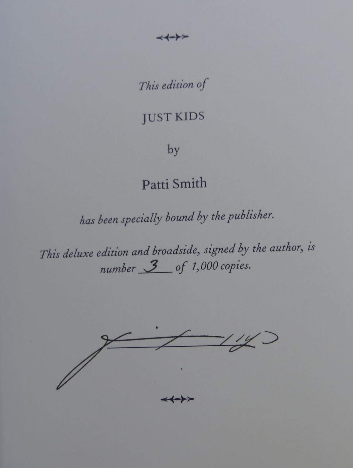 Just Kids Limited Edition