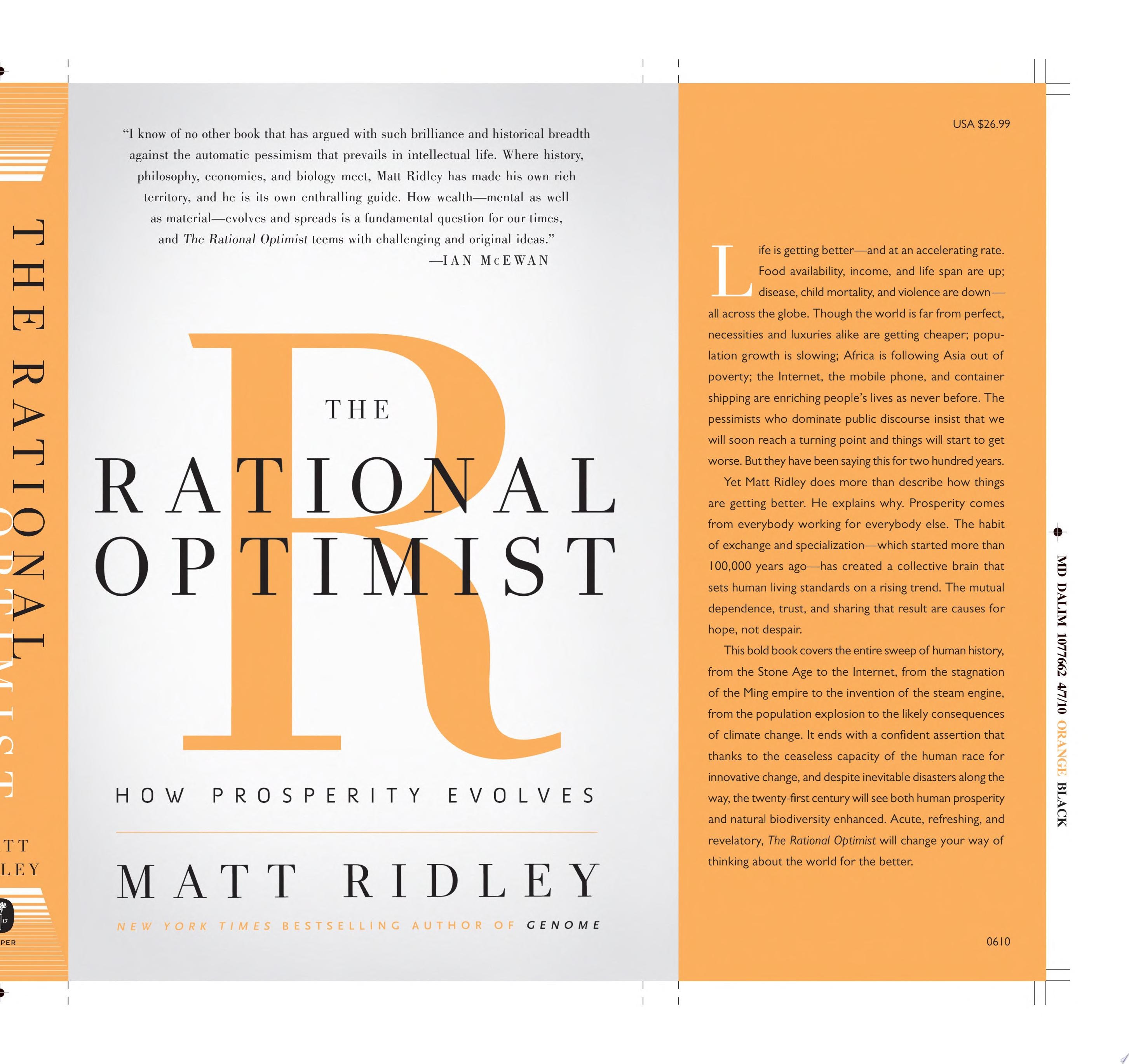 The Rational Optimist