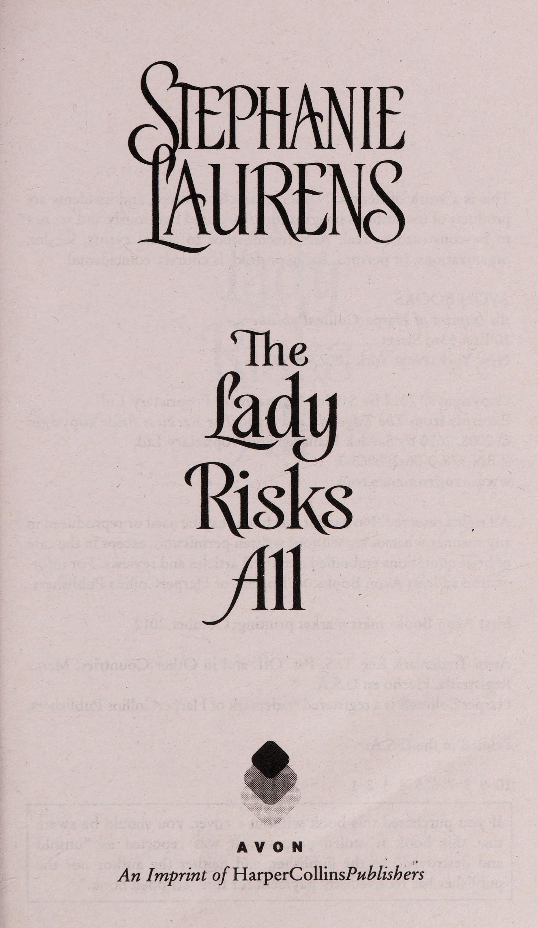 The Lady Risks All