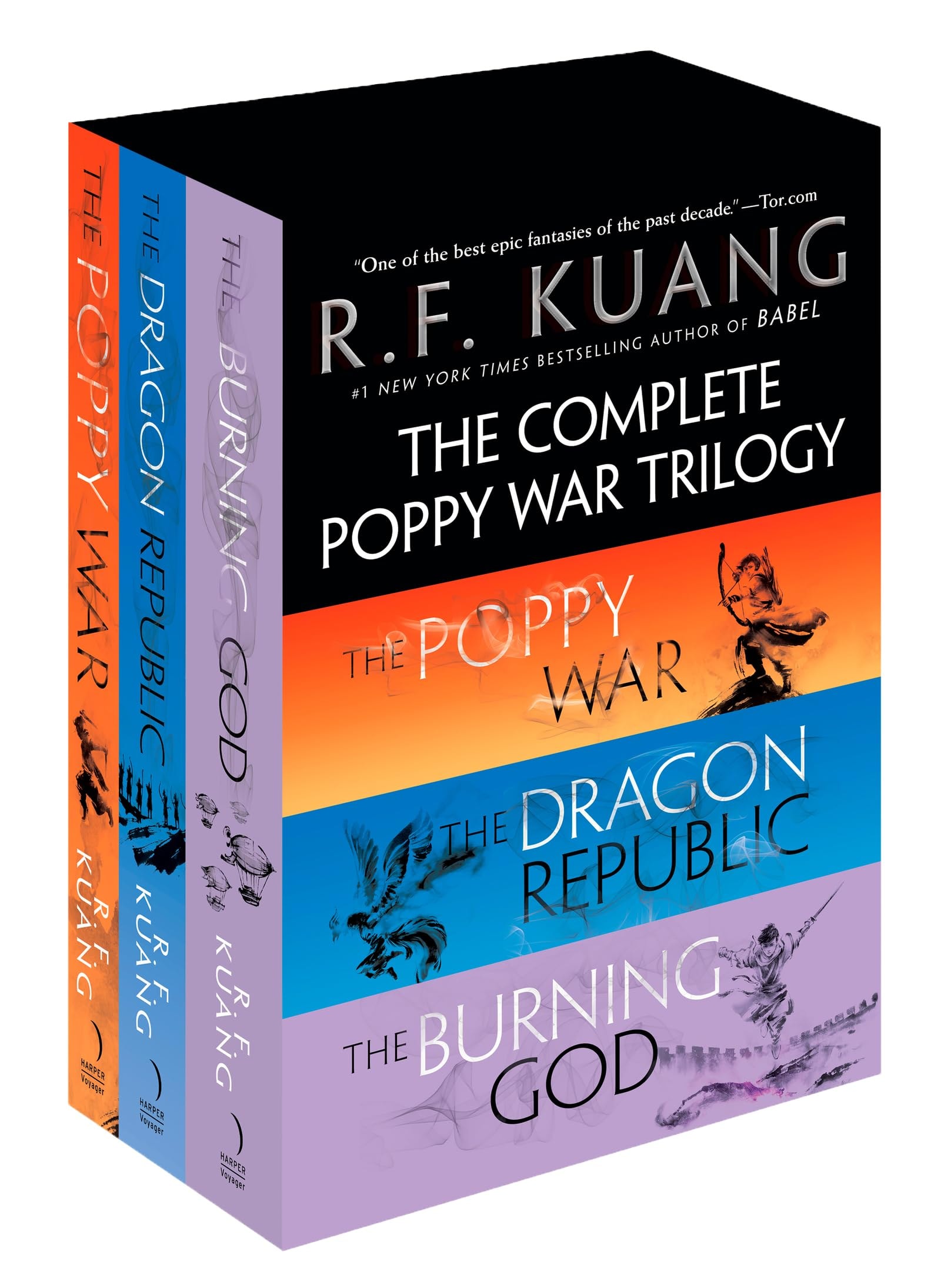 The Complete Poppy War Trilogy Boxed Set The Poppy War / The Dragon Republic / The Burning God