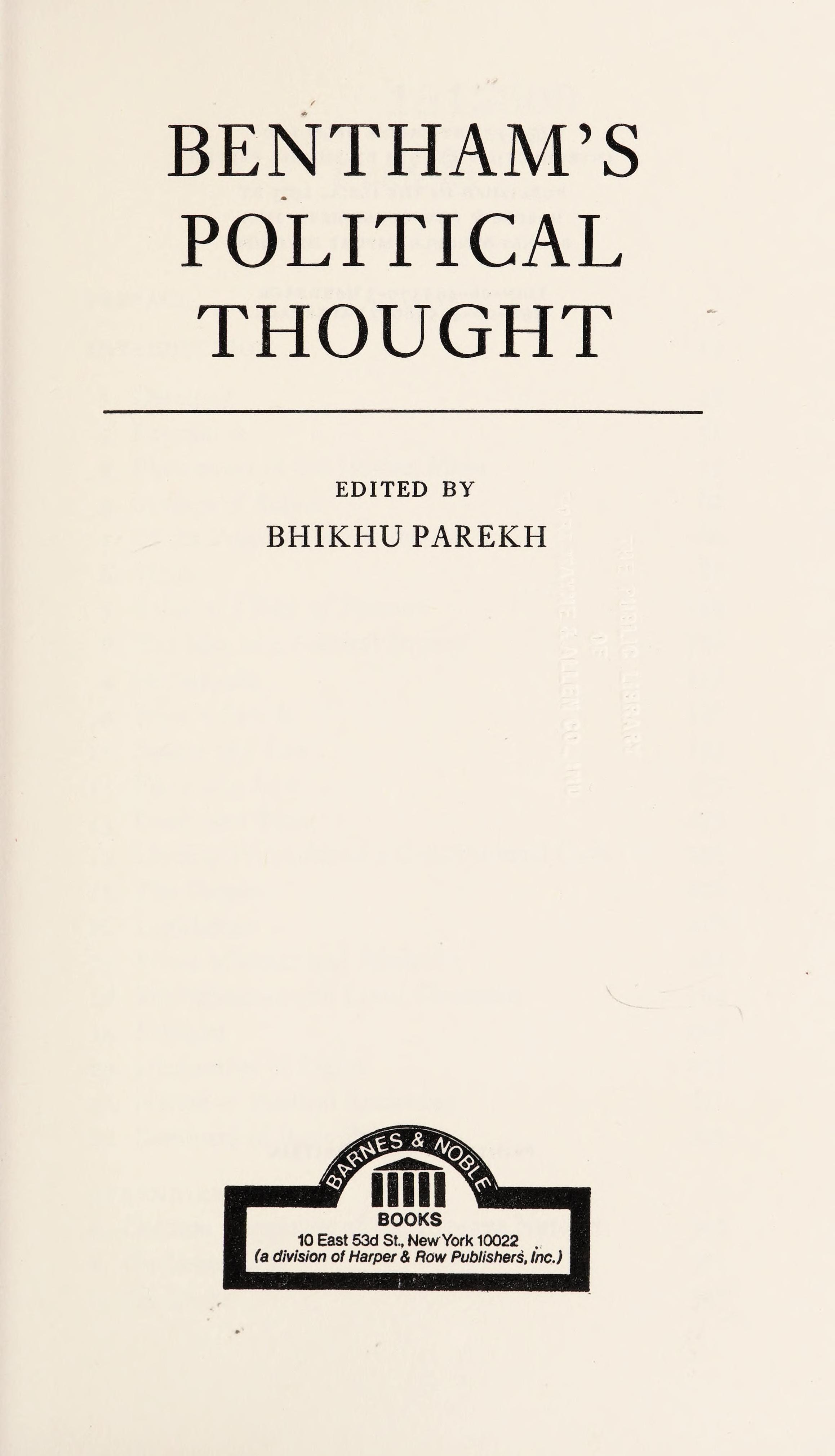 Political Thought