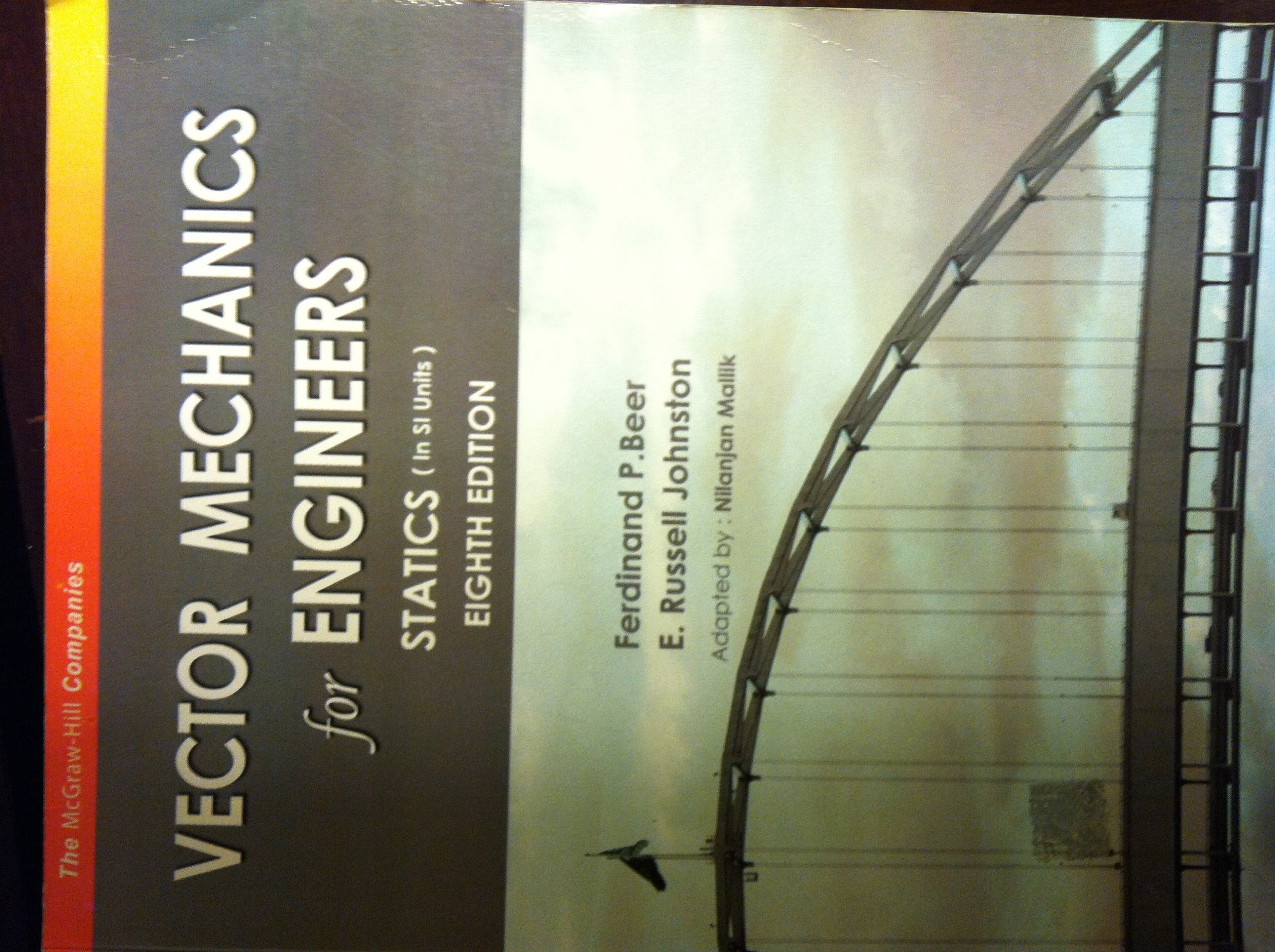 Vector Mechancis For Engineers: Statics [In Si Units]