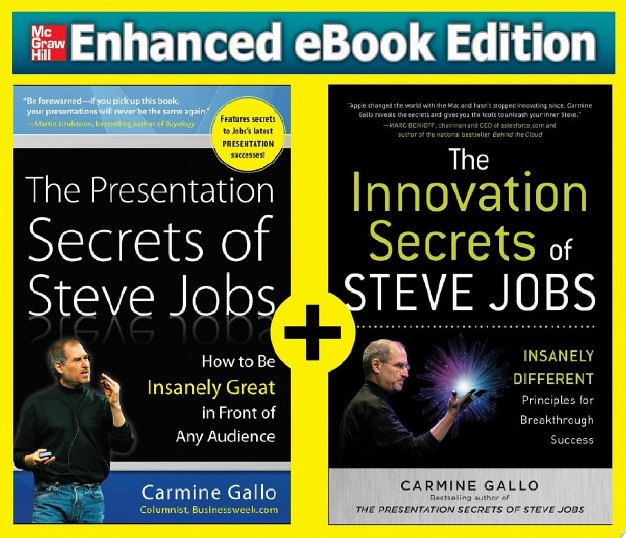 Business Secrets of Steve Jobs: Business Secrets of Steve Jobs: Presentation Secrets and Innovation secrets all in one book! (ENHANCED EBOOK BUNDLE)