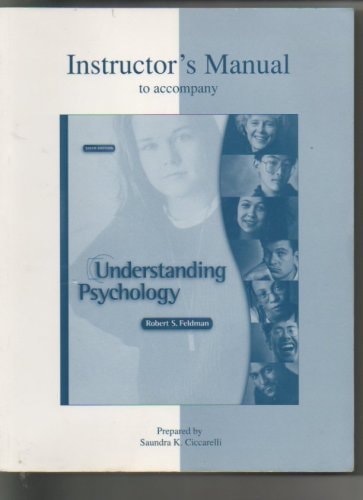Instructor's Manual to Accompany Understanding Psychology