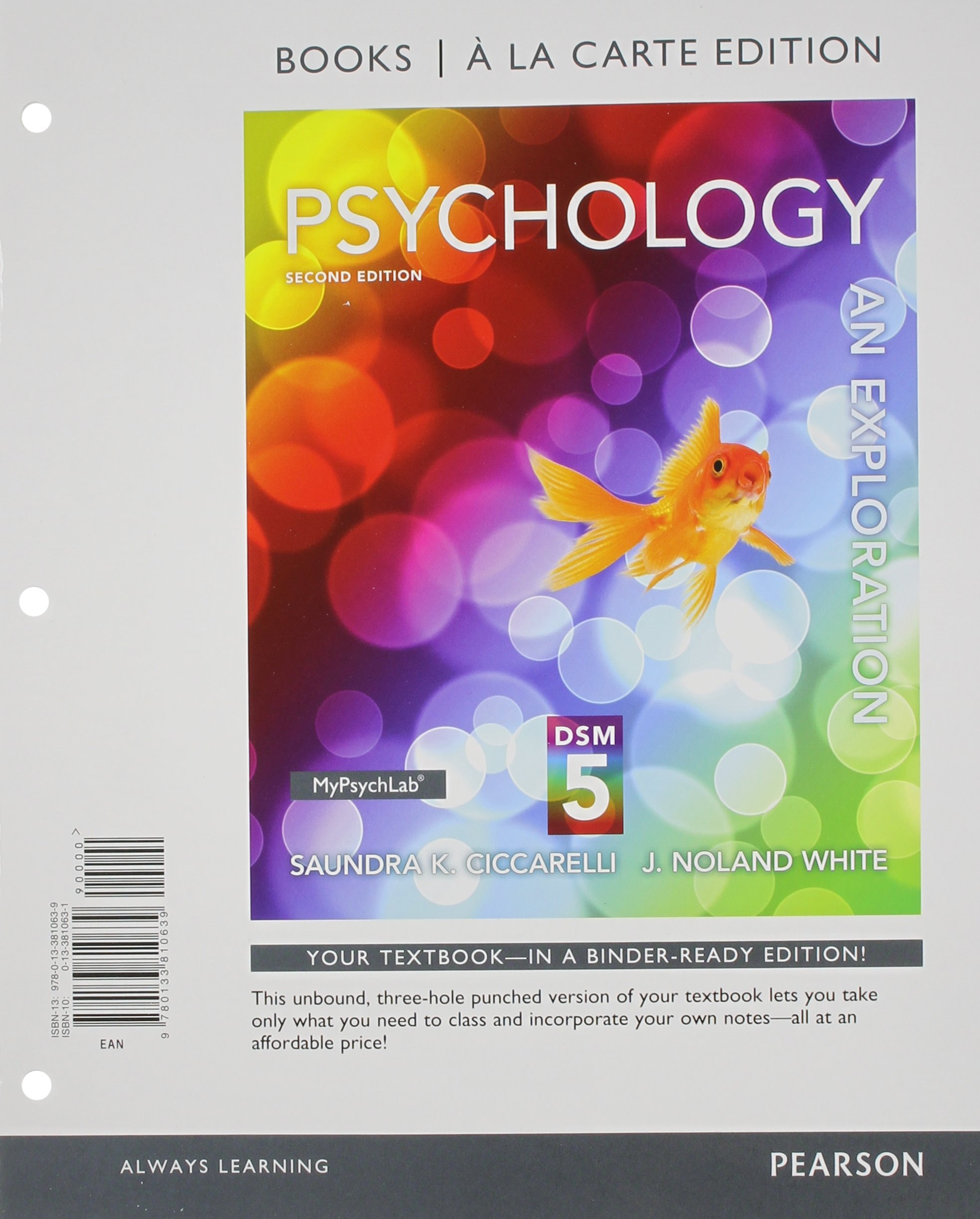 Psychology An Exploration with DSM5 Update, Books a la Carte Edition Plus MyPsychLab with Pearson EText