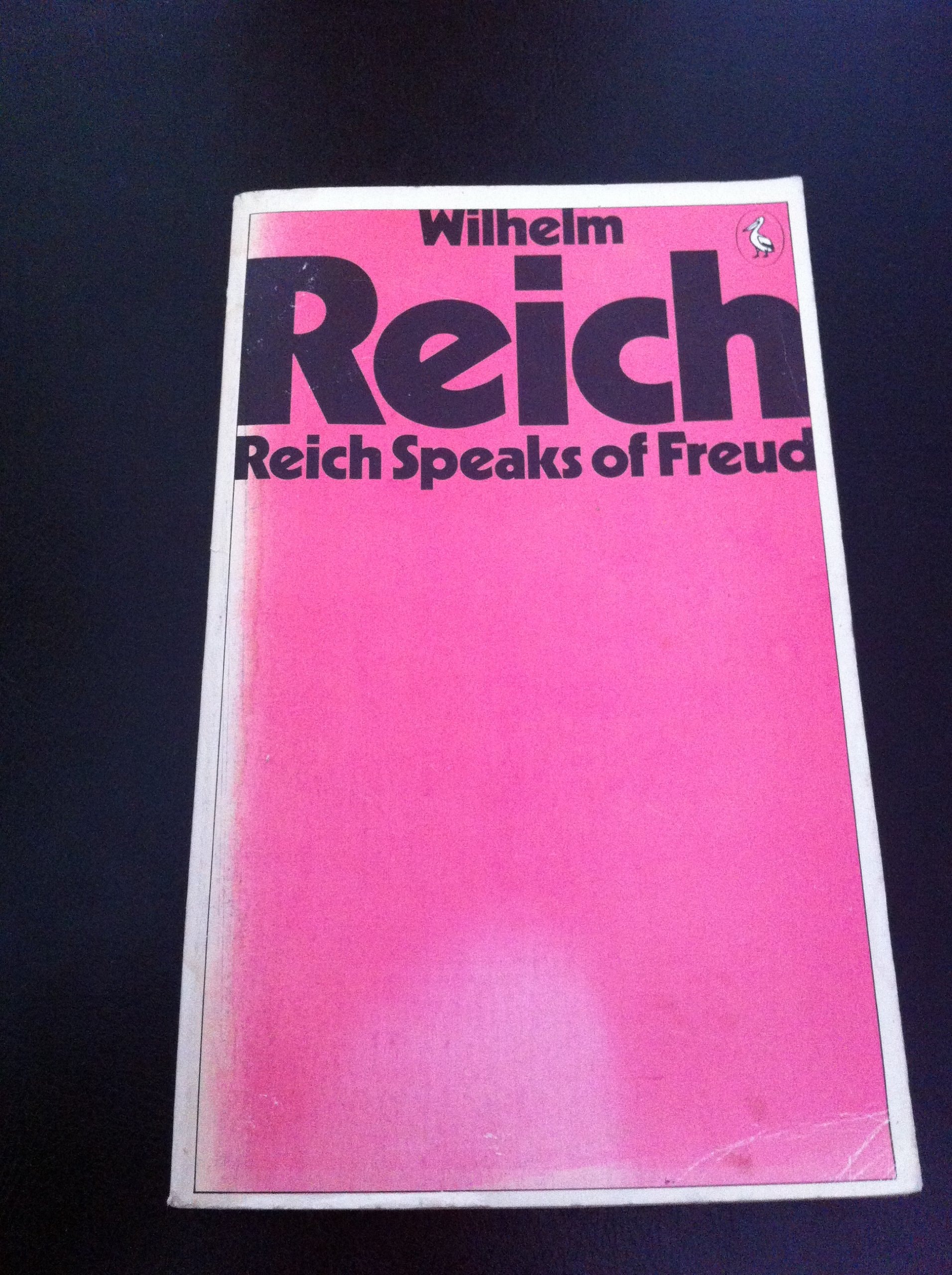 Reich Speaks of Freud Wilhelm Reich Discusses His Work and His Relationship with Sigmund Freud