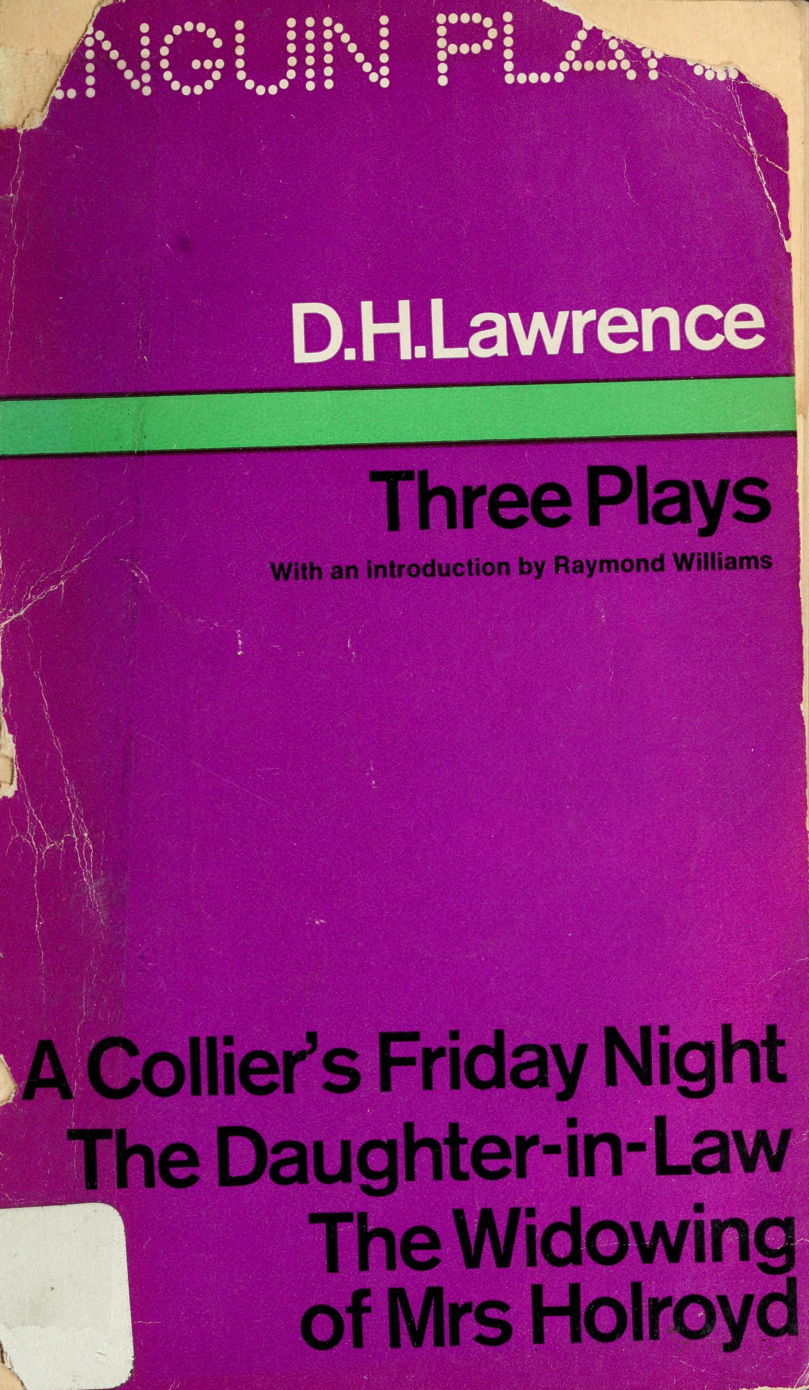 Three Plays