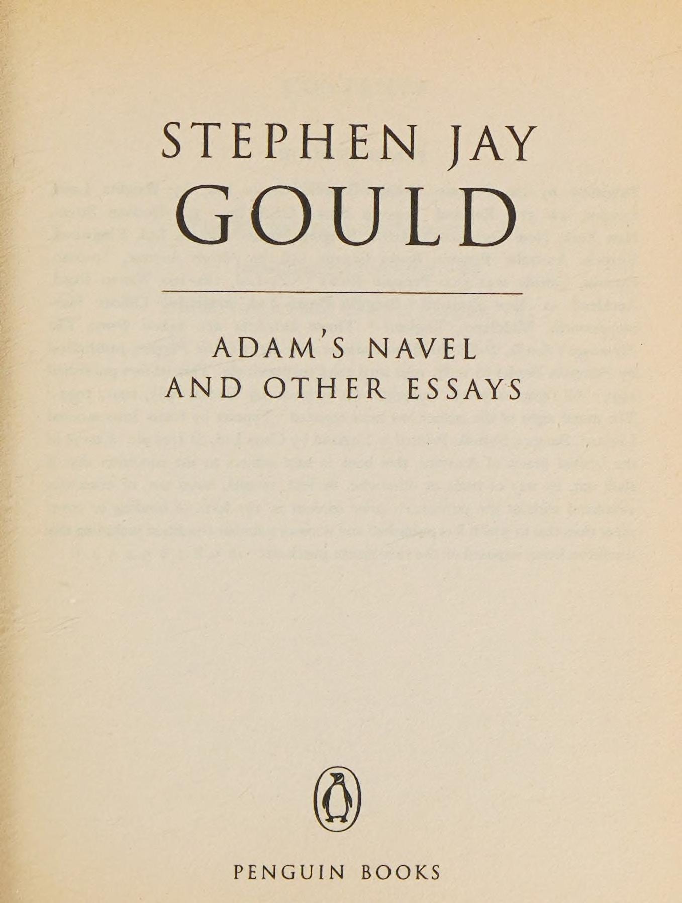 Adam's Navel