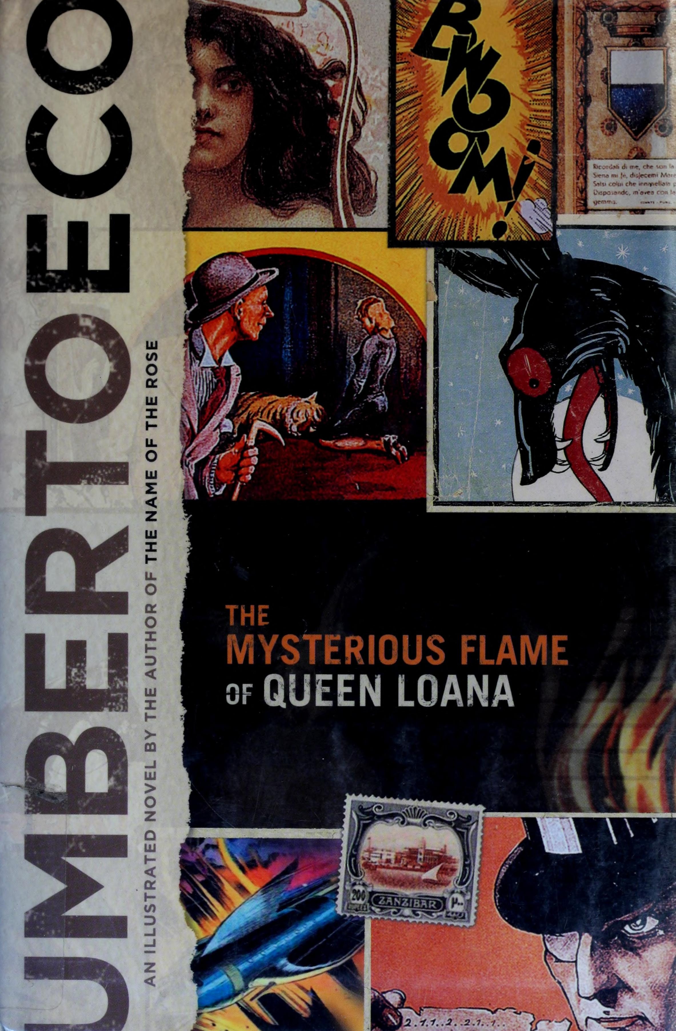 The Mysterious Flame of Queen Loana An Illustrated Novel