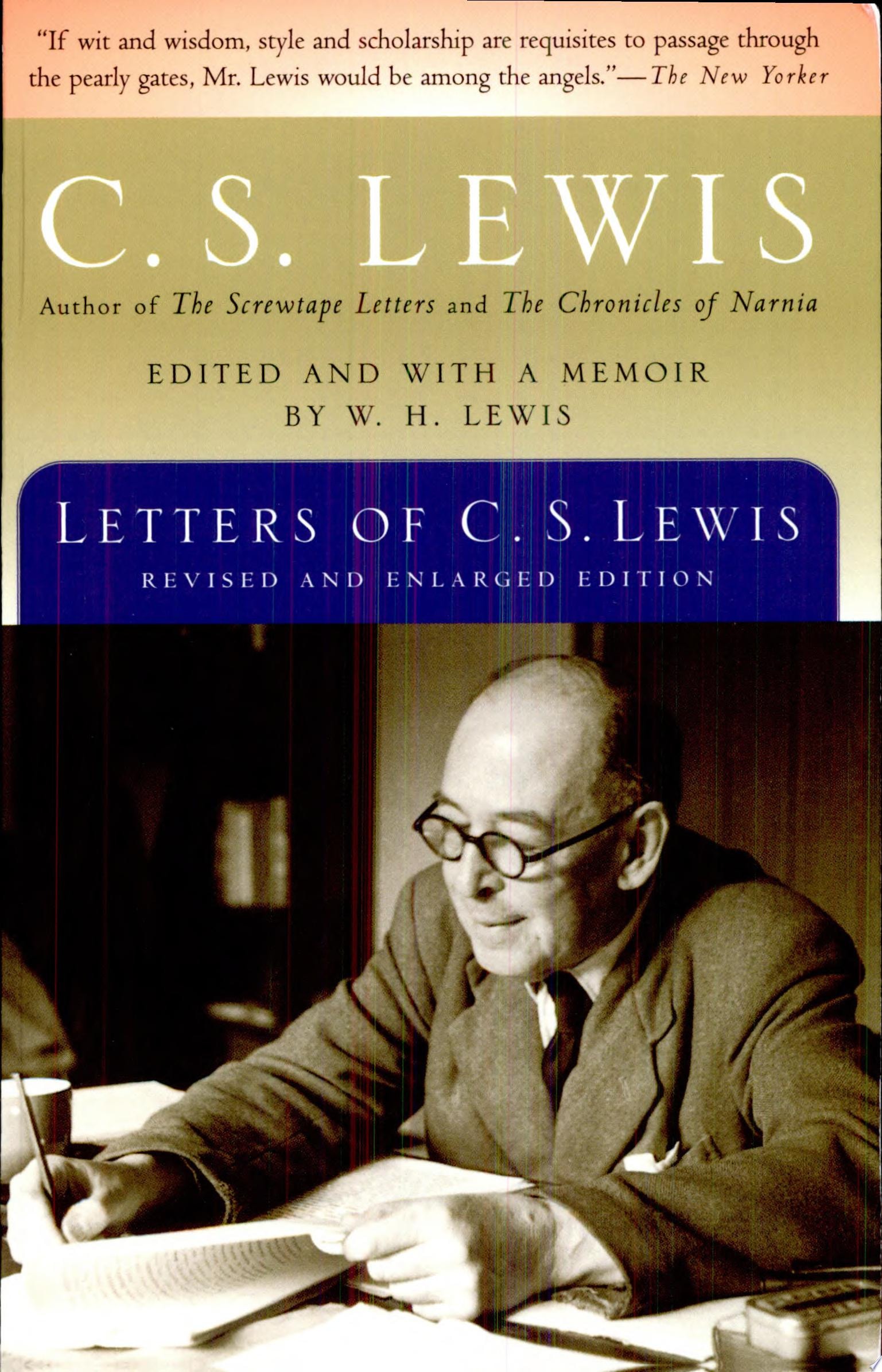 Letters Of C. S. Lewis