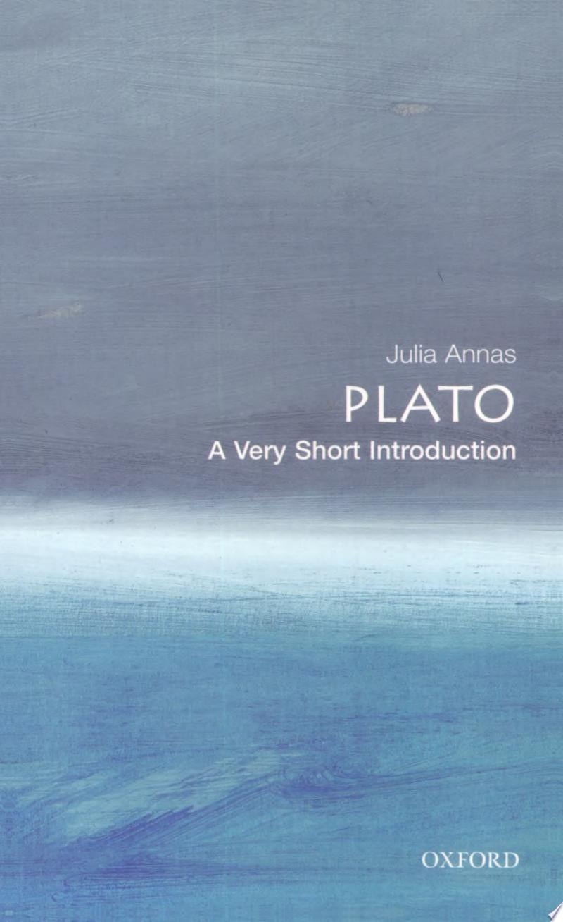 Plato A Very Short Introduction