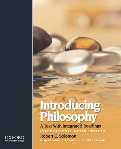 Introducing Philosophy A Text with Integrated Readings, International 9th Edition
