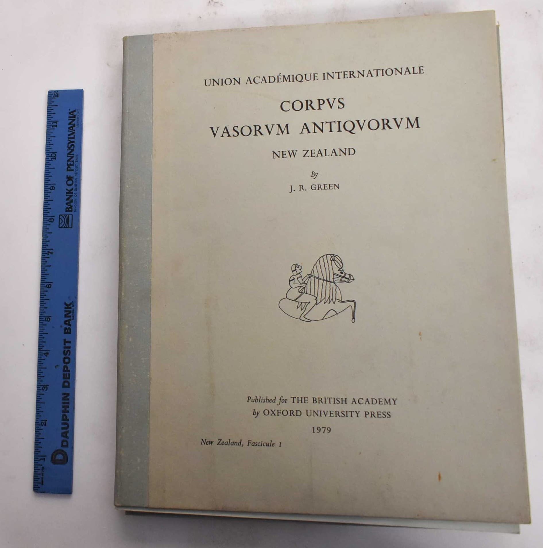 Corpus Vasorum Antiquorum New Zealand. Attic protogeometric, geometric and black figure, Corinthian