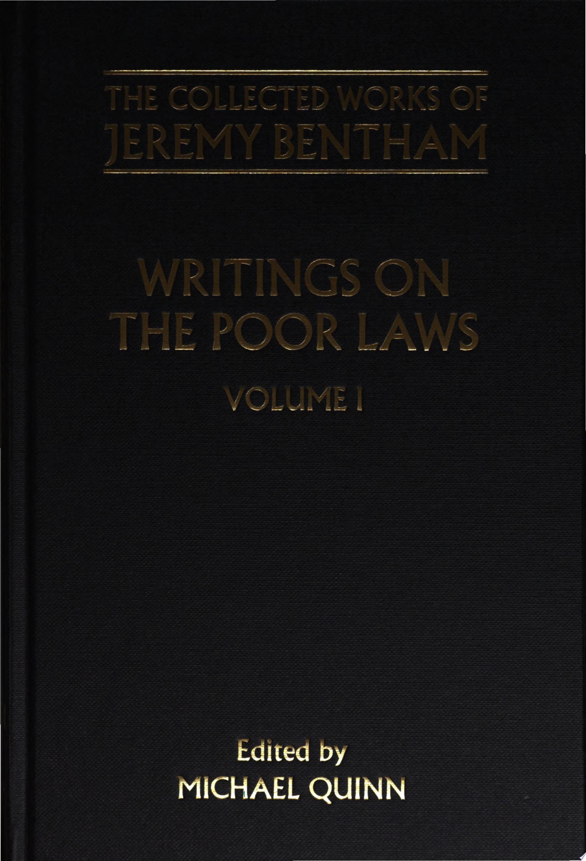 Writings on the Poor Laws