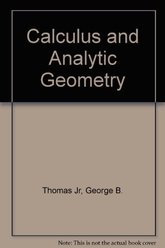 Calculus and Analytic Geometry