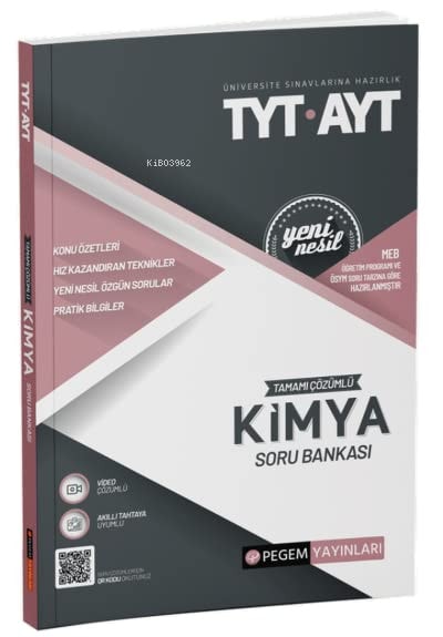 2022 TYT-AYT Tamami Çözümlü Kimya Soru Bankasi