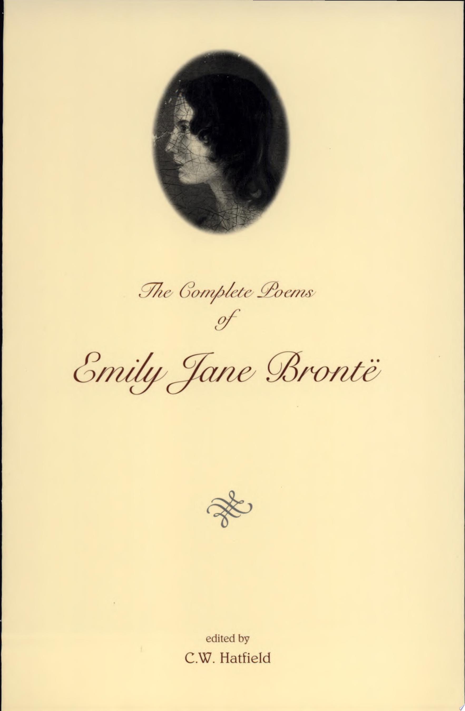 The Complete Poems of Emily Jane Brontë