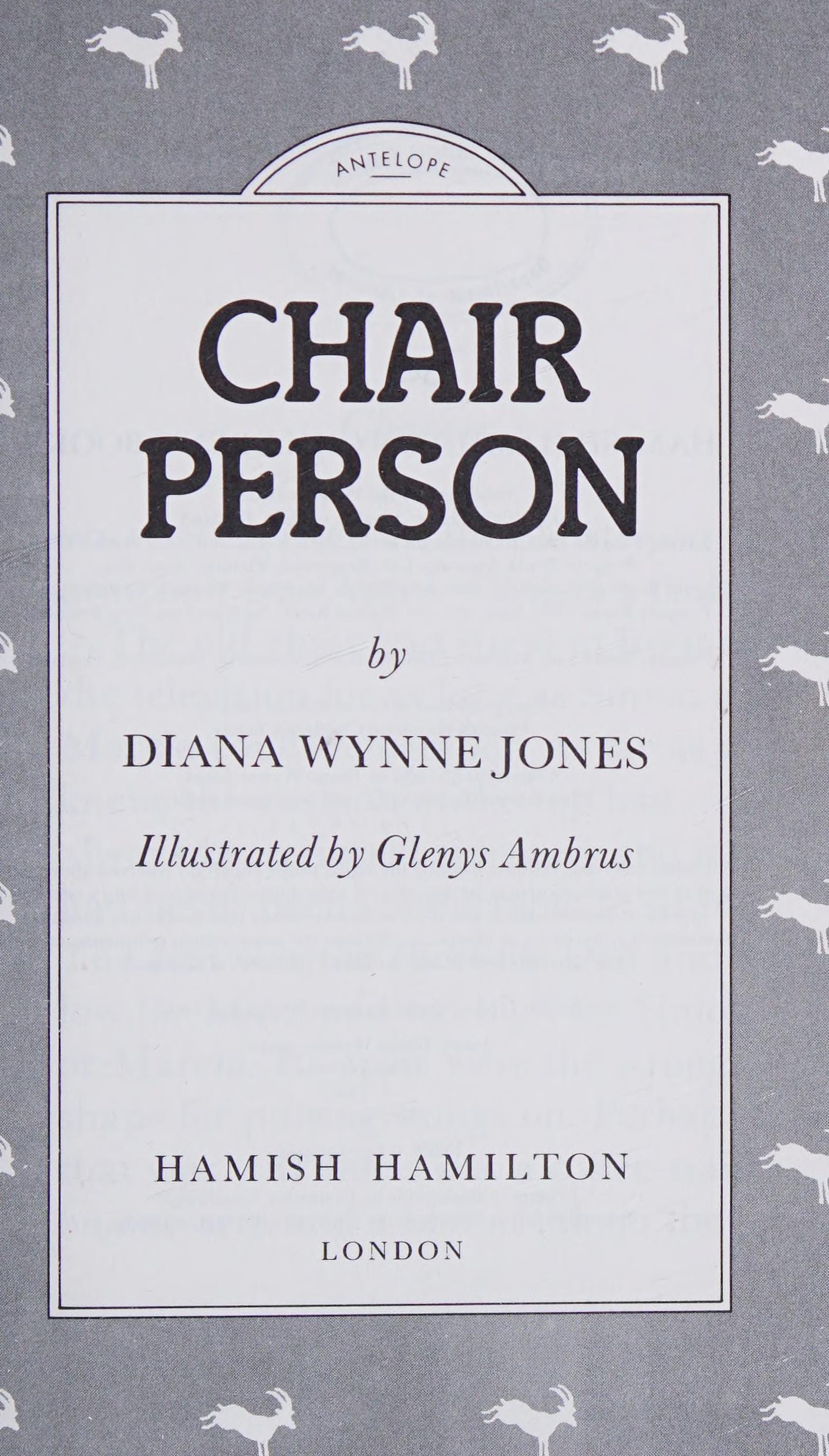 Chair Person