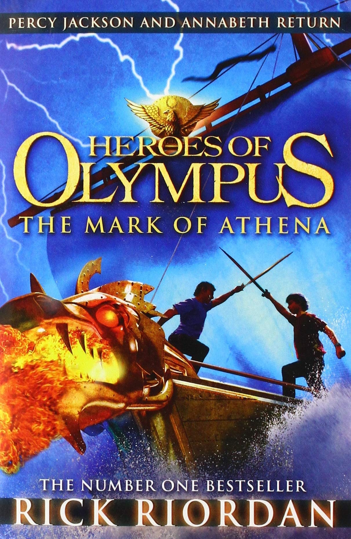 The Mark of Athena (Heroes of Olympus, Book 3)