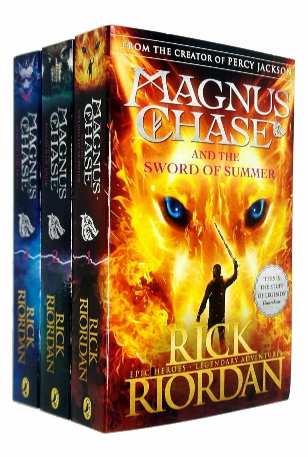 Magnus Chase, the Collection Magnus Chase and the Sword of Summer, Magnus Chase and the Hammer of Thor, Magnus Chase and the Ship of the Dead