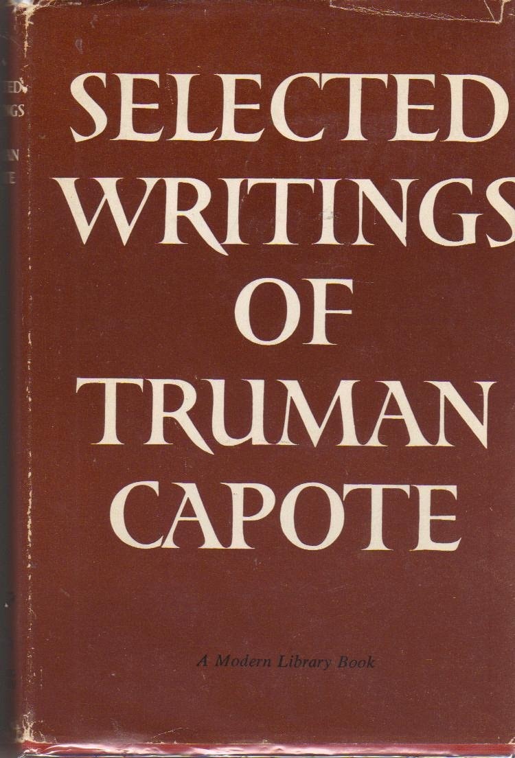 Selected Writings of Truman Capote