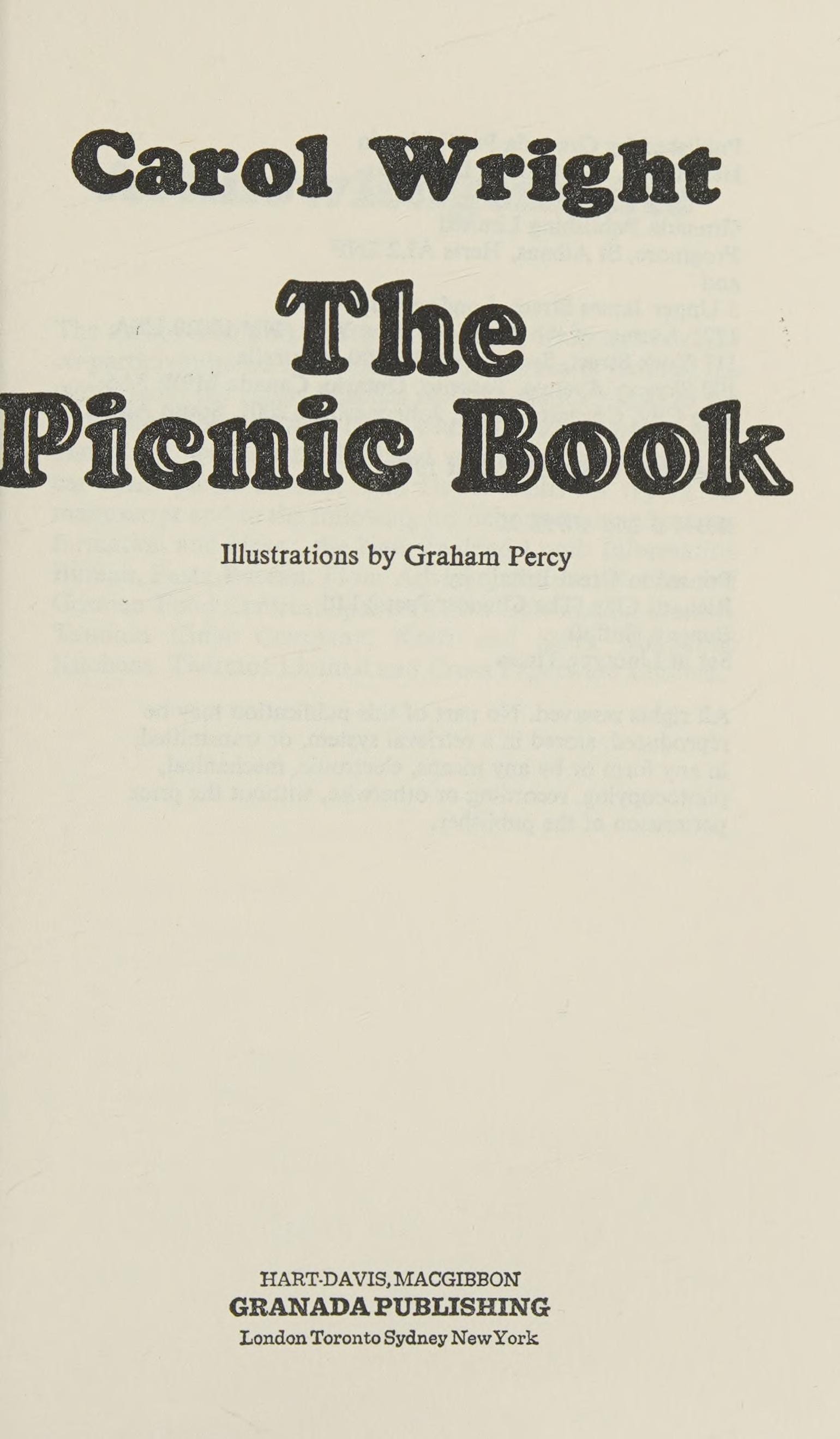 The Picnic Book