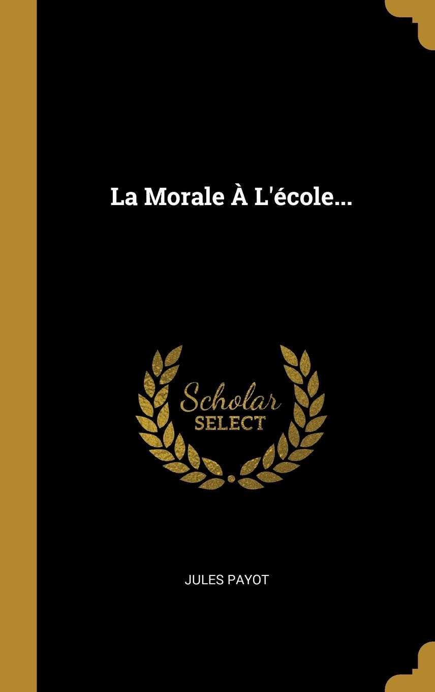 La Morale À L'école