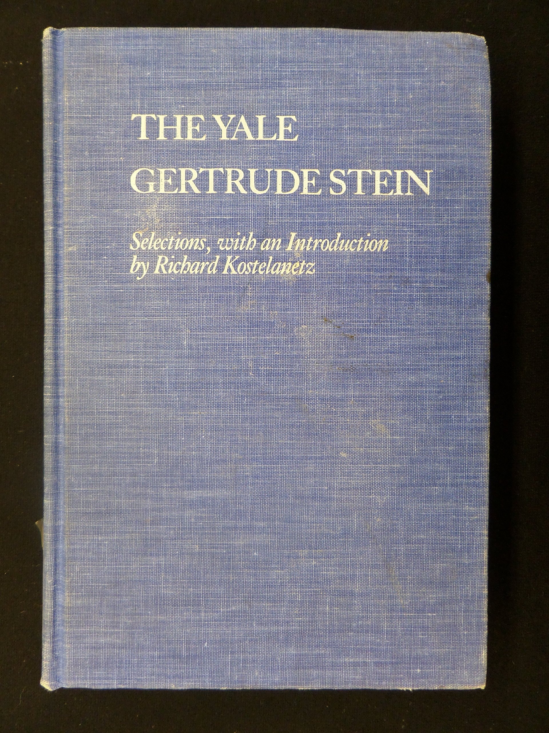 The Yale Gertrude Stein Selections
