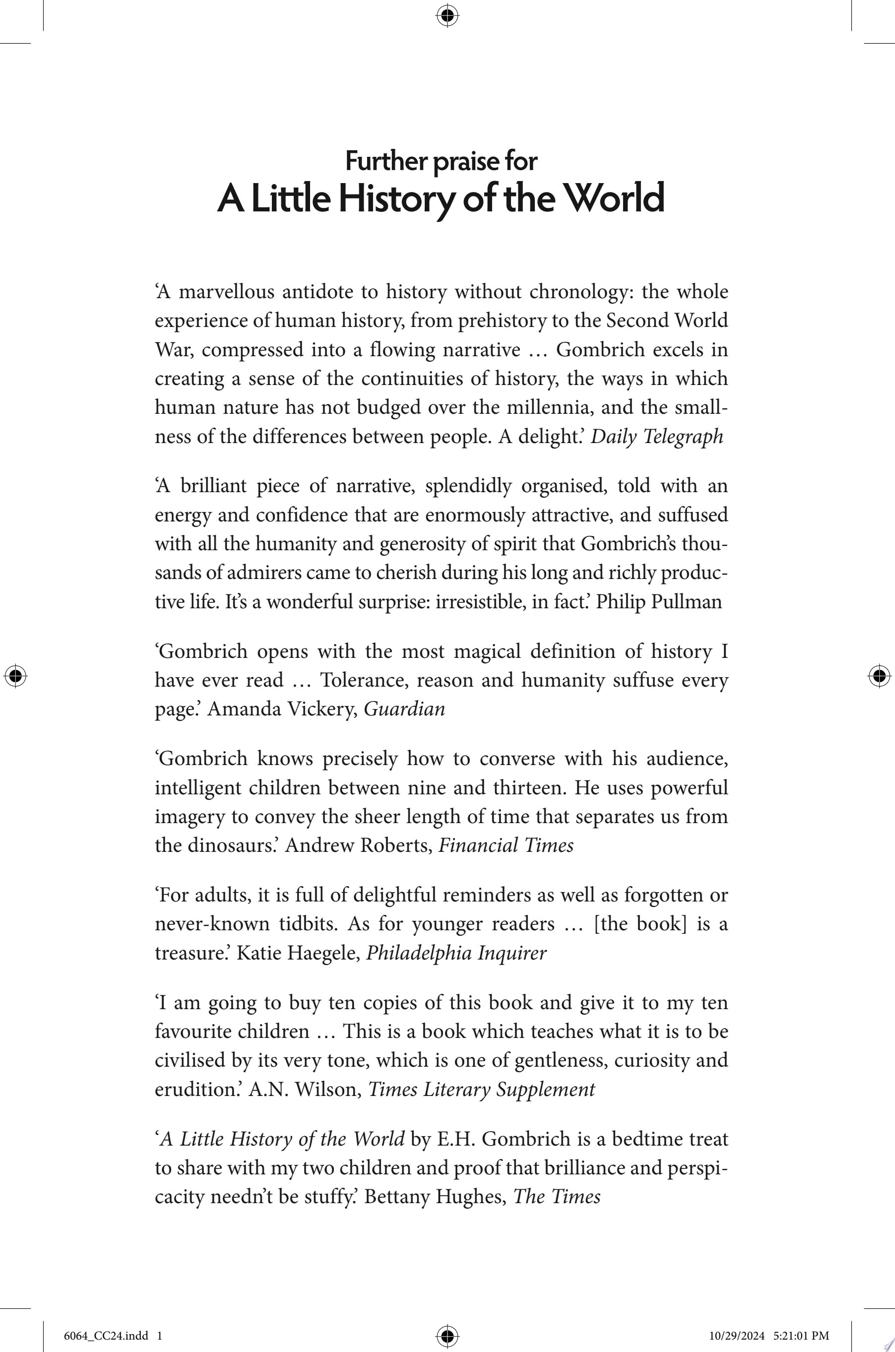A Little History of the World