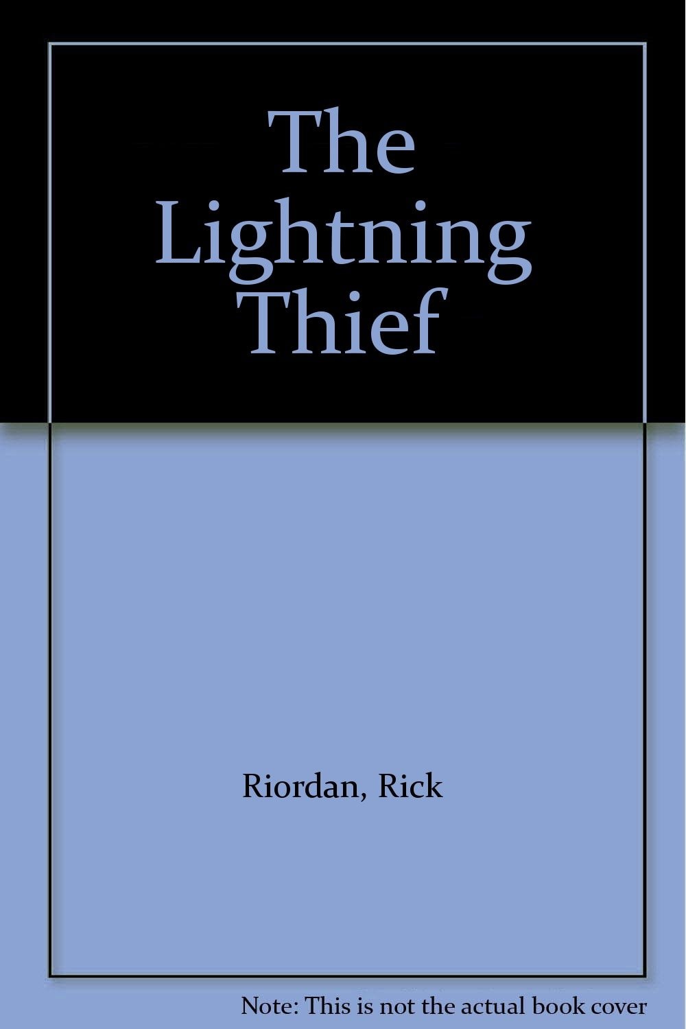 The Lightning Thief (Percy Jackson and the Olympians, Book 1)