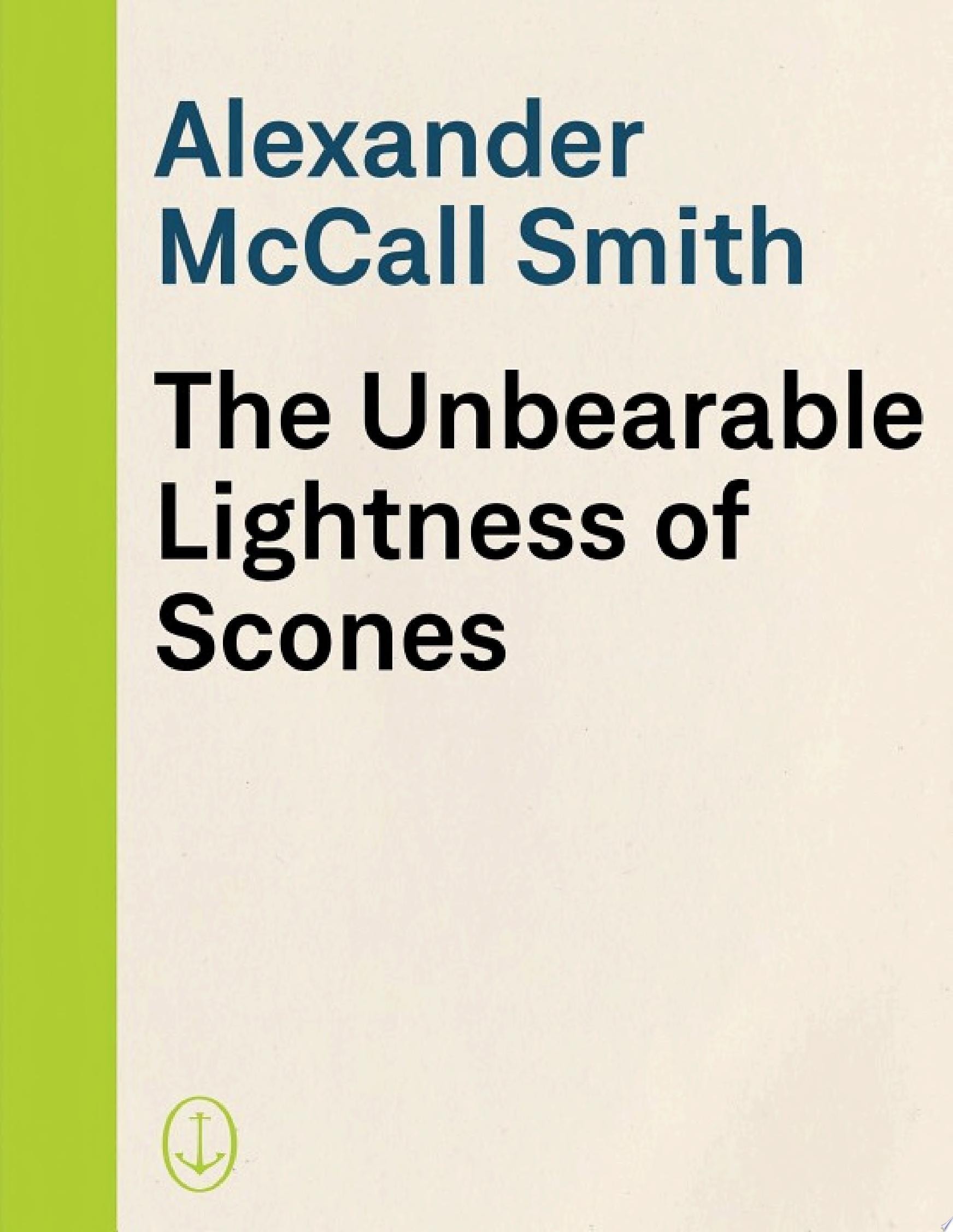 The Unbearable Lightness of Scones