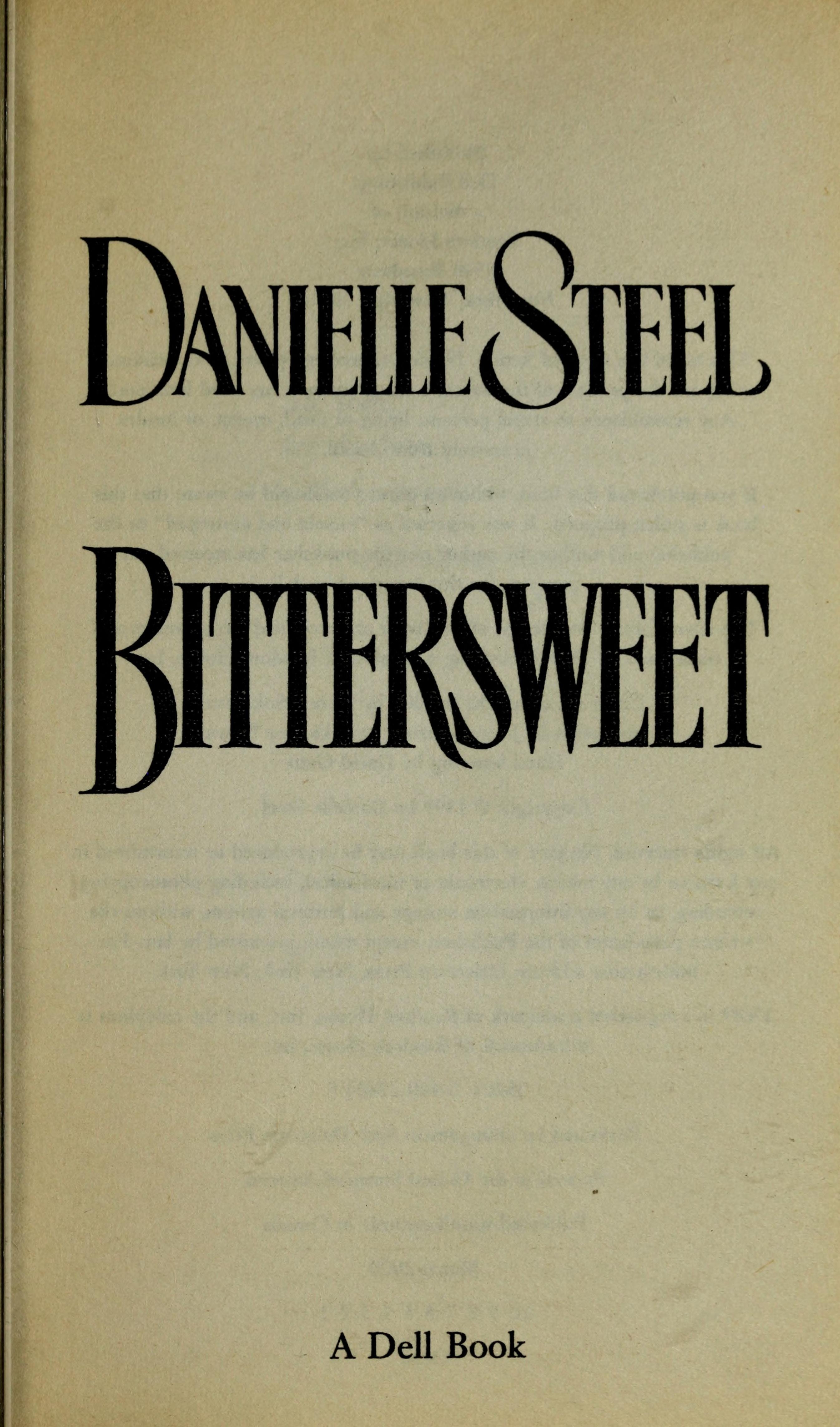 Bittersweet