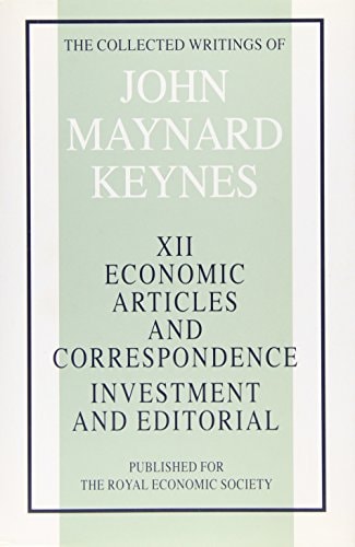 Economic Articles and Correspondence Investment and Editorial