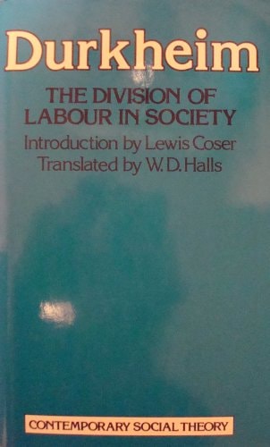The Division Of Labour In Society