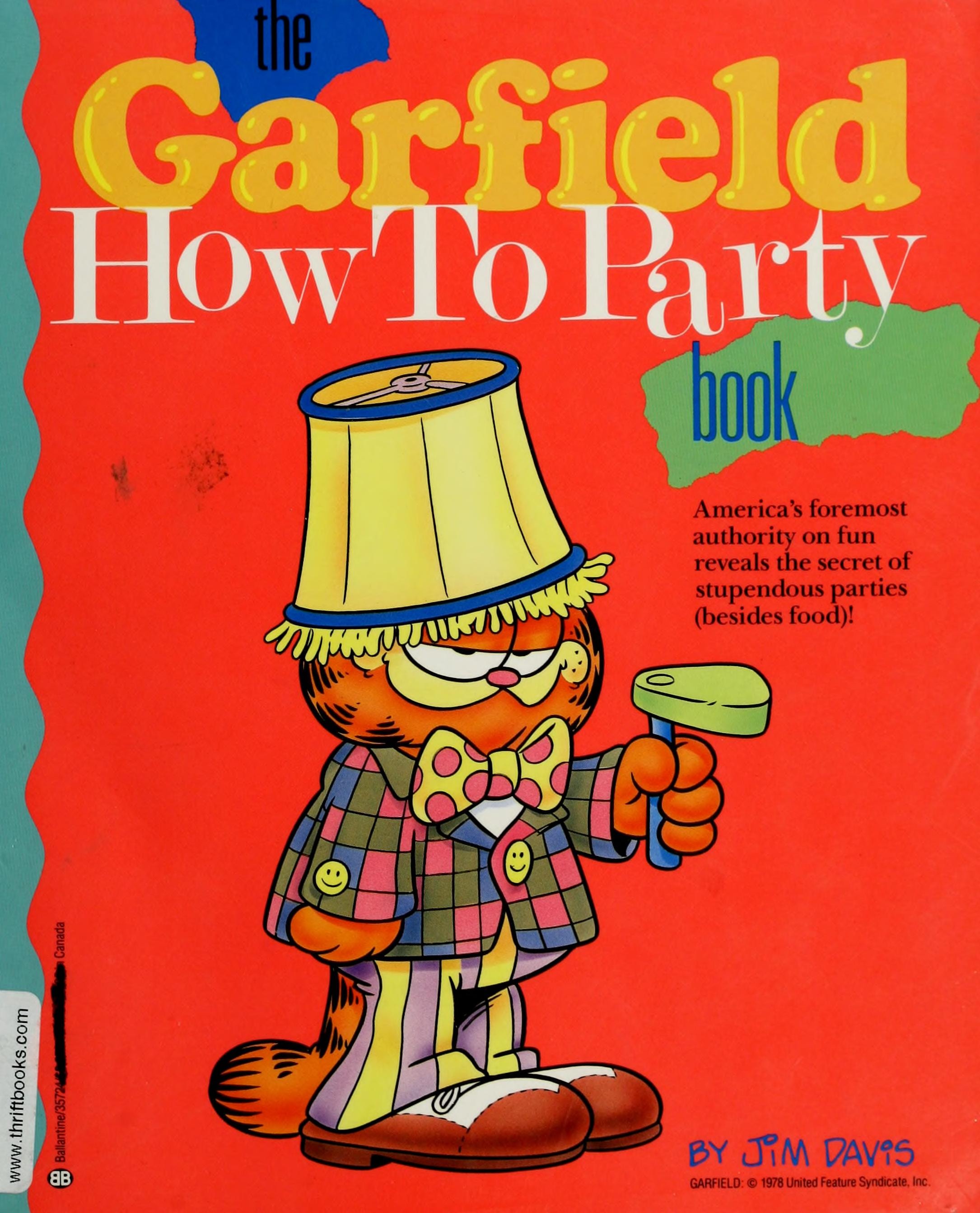 The Garfield how to Party Book